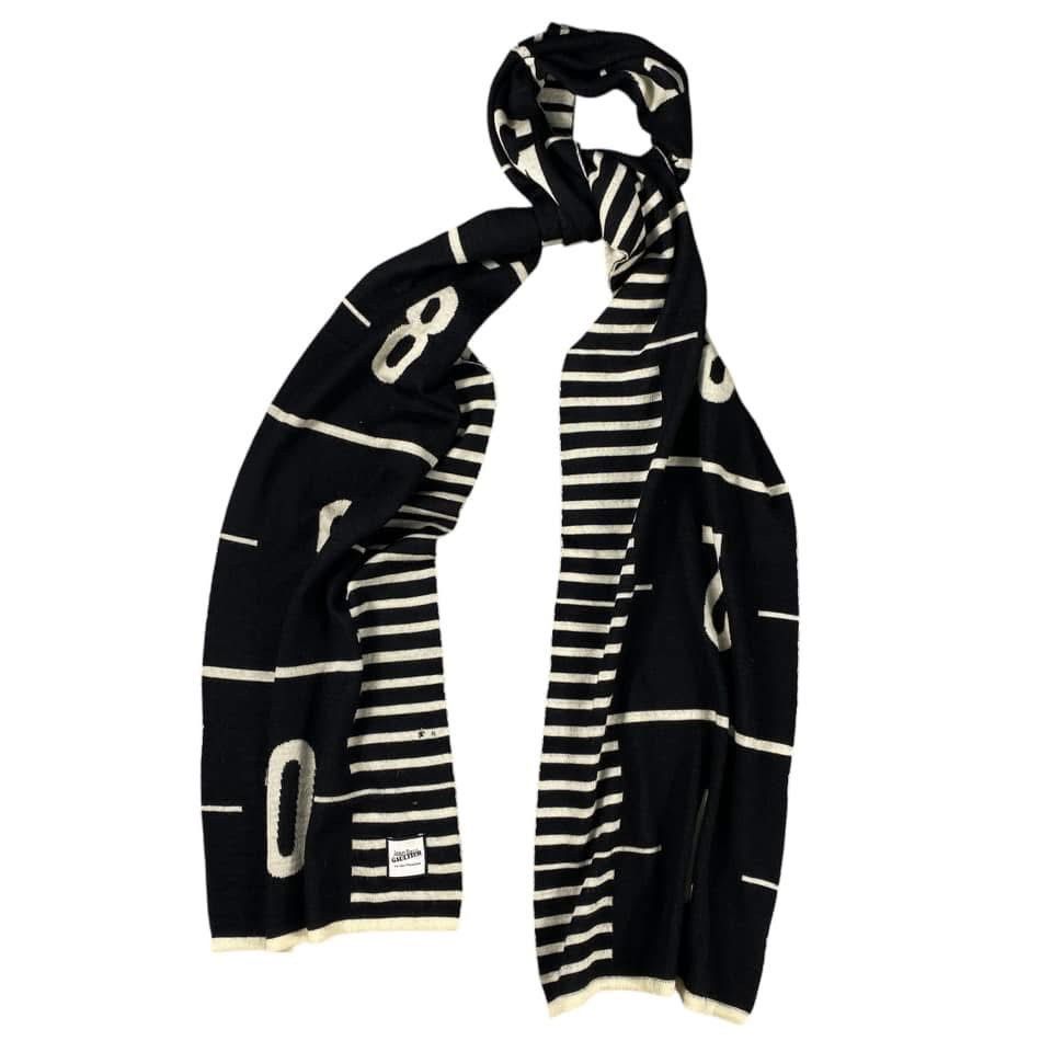 Jean Paul Gaultier Jean paul gaultier scarves ruler pattern Size ONE SIZE - 1 Thumbnail