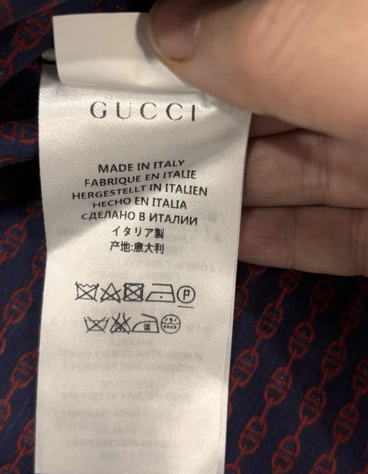 Gucci Gucci Long Sleeve Shirt J2 Size US M / EU 48-50 / 2 - 6 Thumbnail