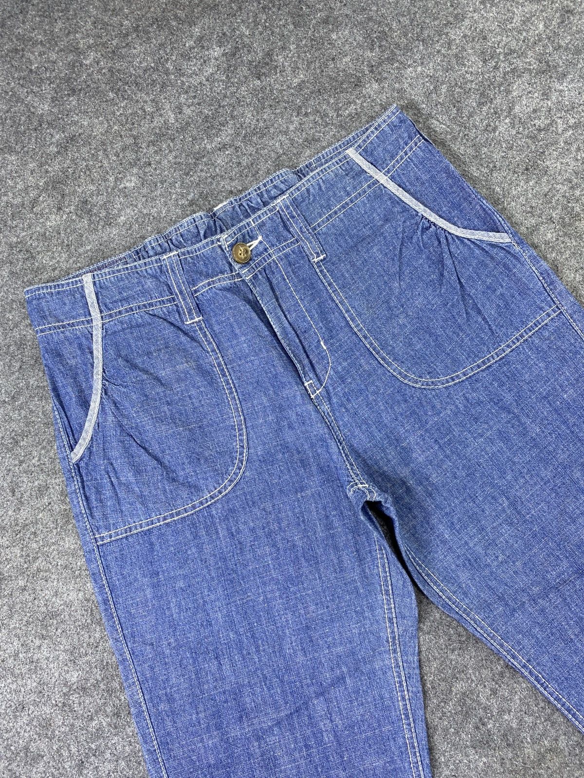 Beams Plus × Jean Beams heart capri Jeans - J993 Size 30" / US 8 / IT 44 - 3 Thumbnail