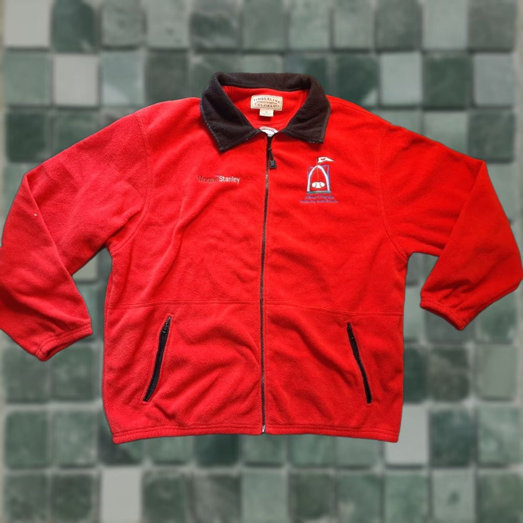 Ford TIMBERLINE Mens Jacket XL Red Full Zip Logos Size US XL / EU 56 / 4 - 1 Thumbnail