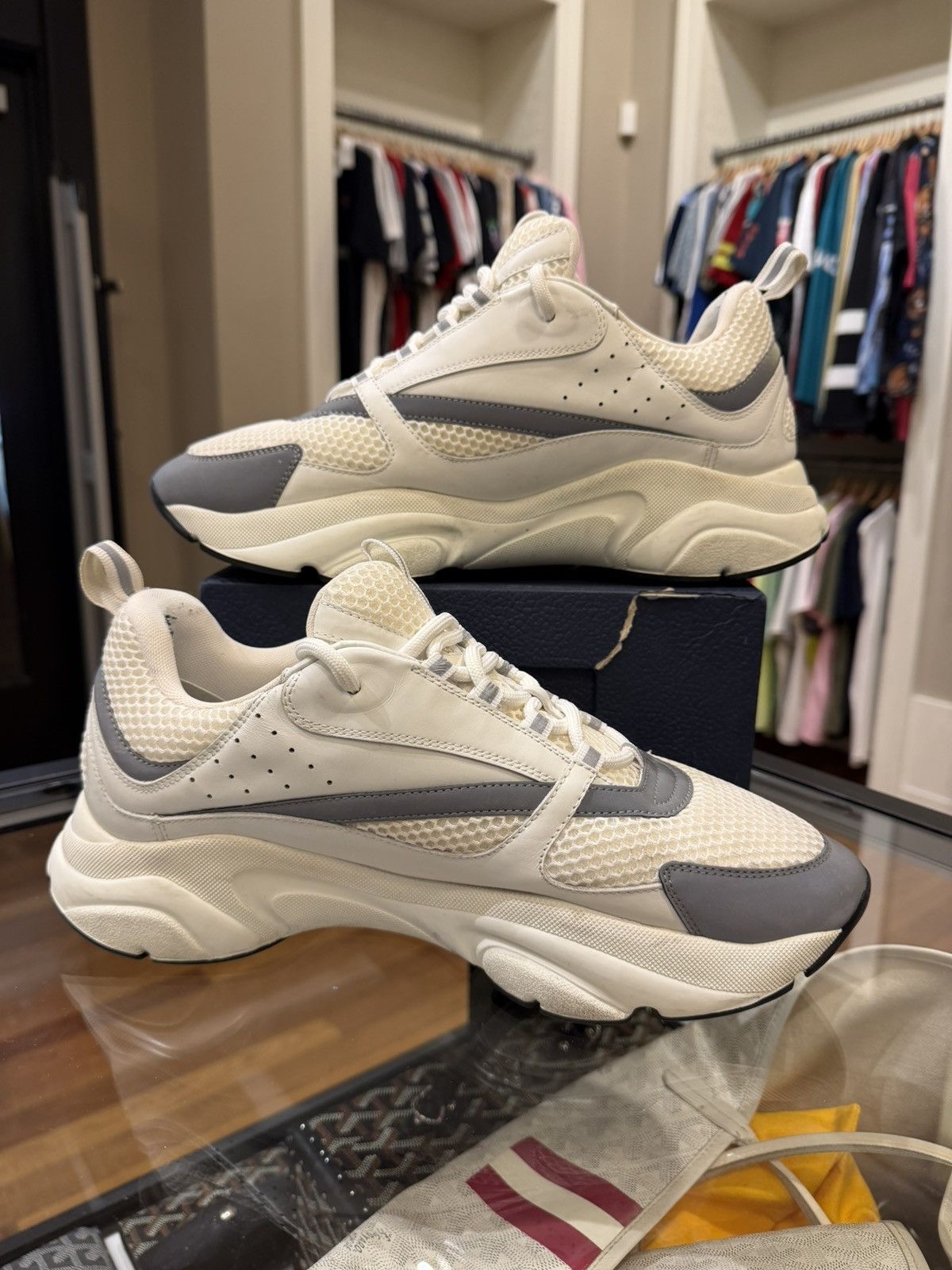 Dior Dior B22 - White/Cream Size US 13 / EU 46 - 2 Thumbnail