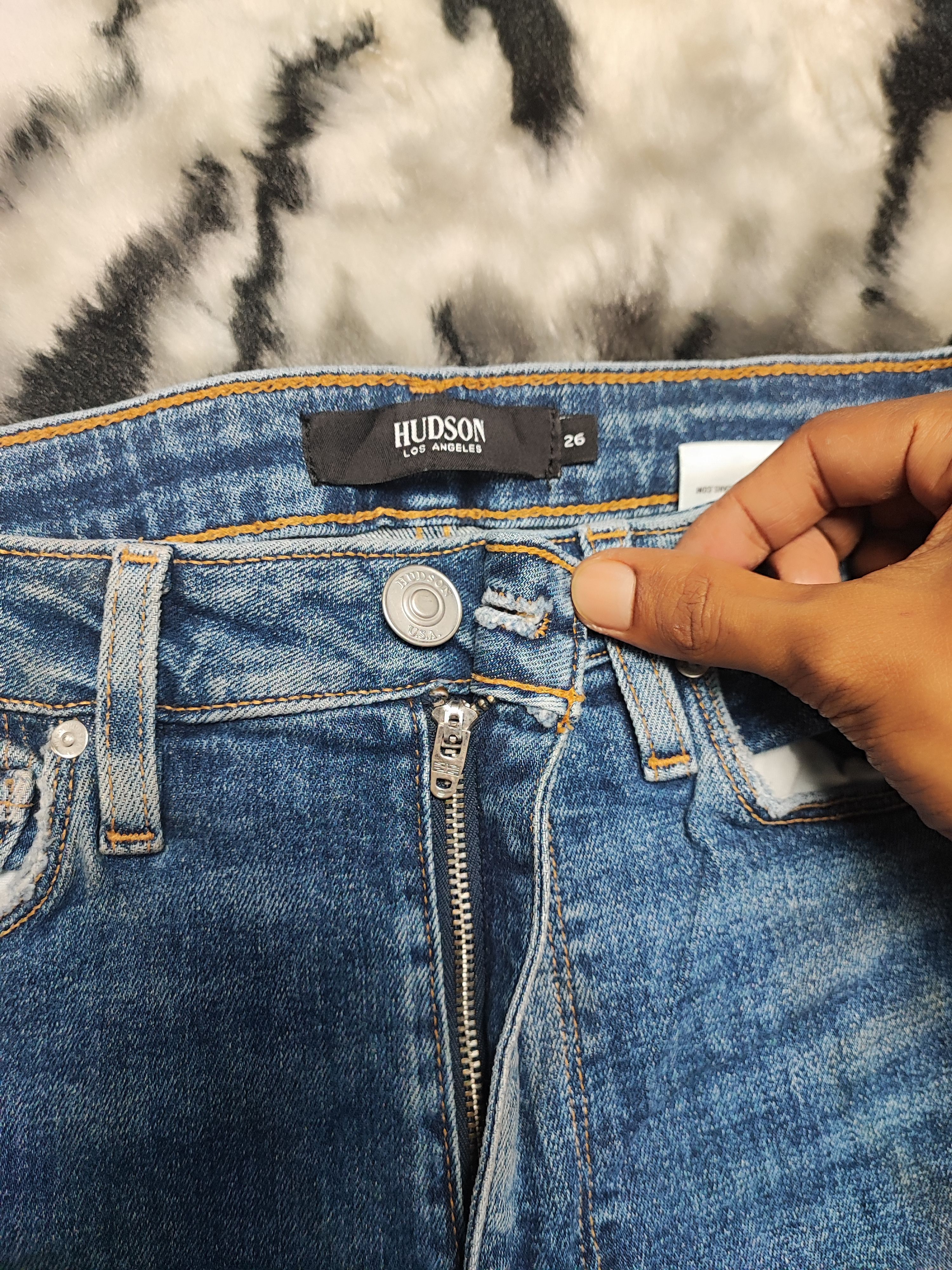Hudson Hudson Jeans Kick Flare Distressed Denim Size 26" / US 2 / IT 38 - 11 Thumbnail