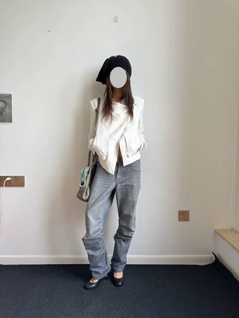 Helmut Lang HELMUT LANG White coat Size XS / US 0-2 / IT 36-38 - 2 Thumbnail