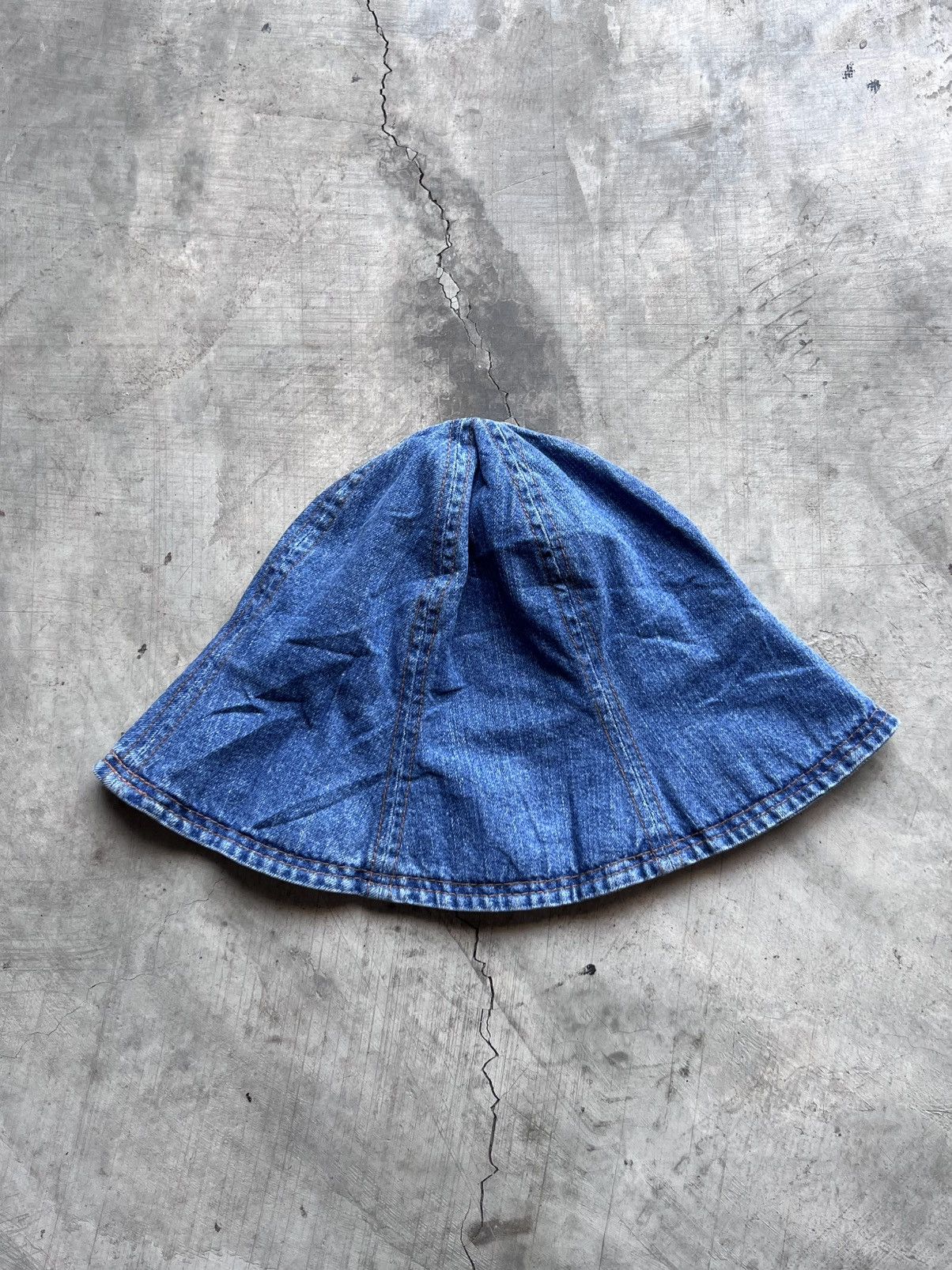 Burberry Burberry Blue Label Denim Bucket Hat Size ONE SIZE - 7 Thumbnail