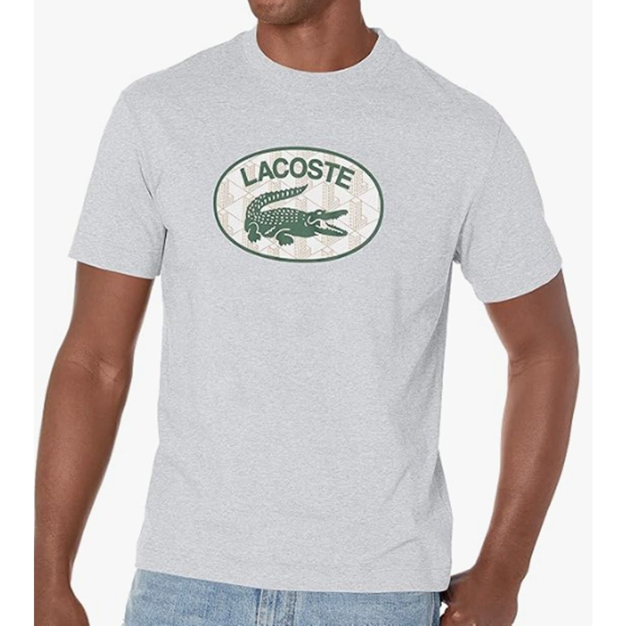 Lacoste Lacoste Mens Graphic Short-Sleeve T-Shirt 2XL Size US XXL / EU 58 / 5 - 1 Thumbnail