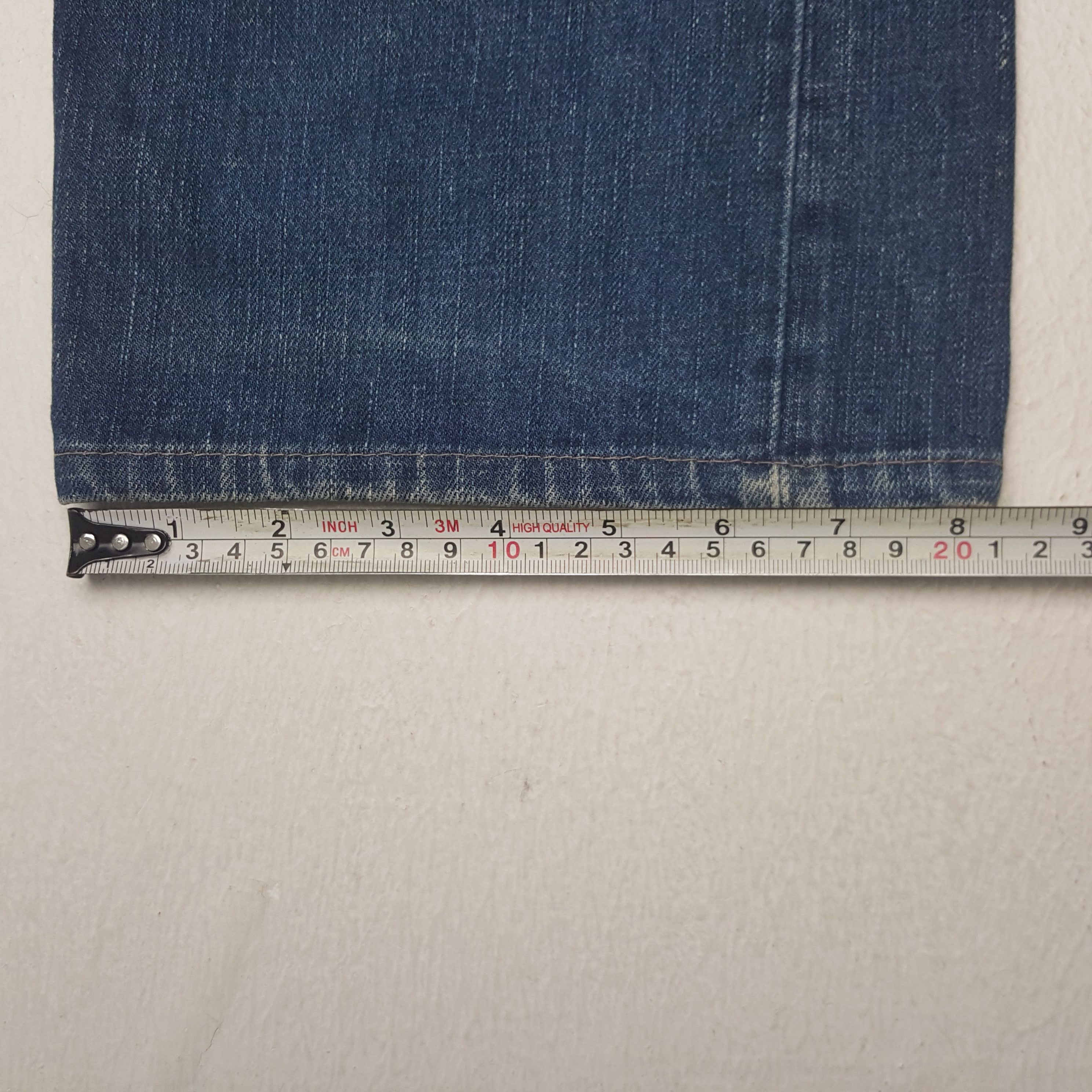 Evisu × Japanese Brand × Vintage Vintage Evisu Japanese Brand Daicock Custom Art Denim Jeans Size US 30 / EU 46 - 13 Thumbnail