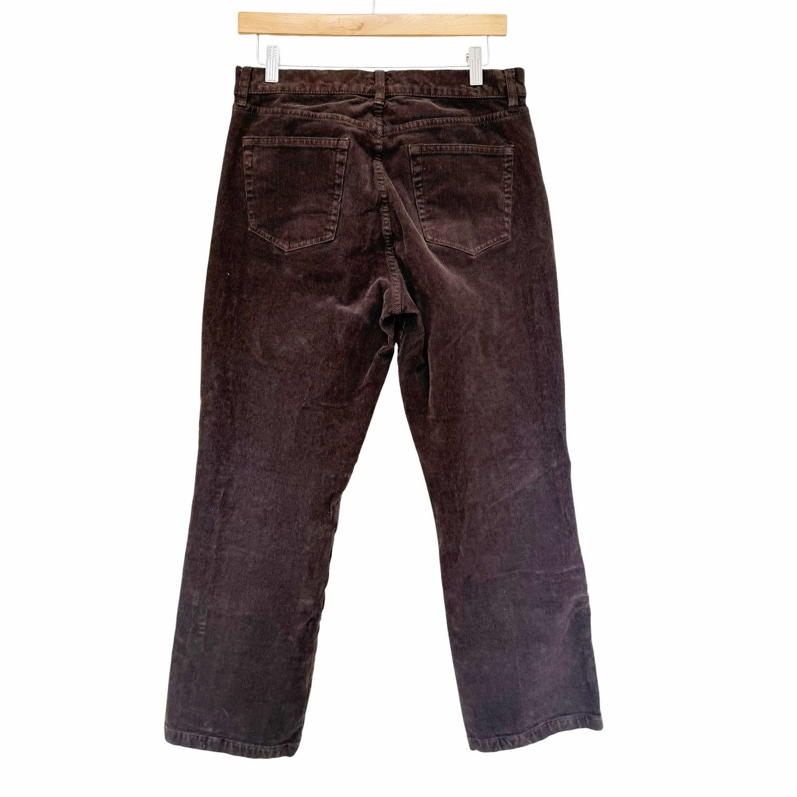 Faherty Faherty Brown Soft Stretch Corduroy Flare Pants Sz 30 Size 30" / US 8 / IT 44 - 5 Thumbnail