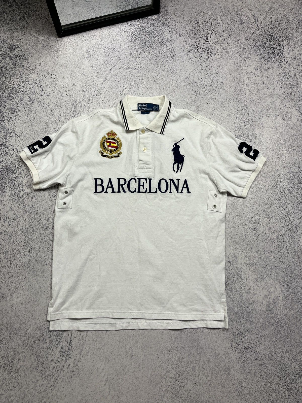 Polo Ralph Lauren × Streetwear × Vintage Chief Keef Barcelona Polo