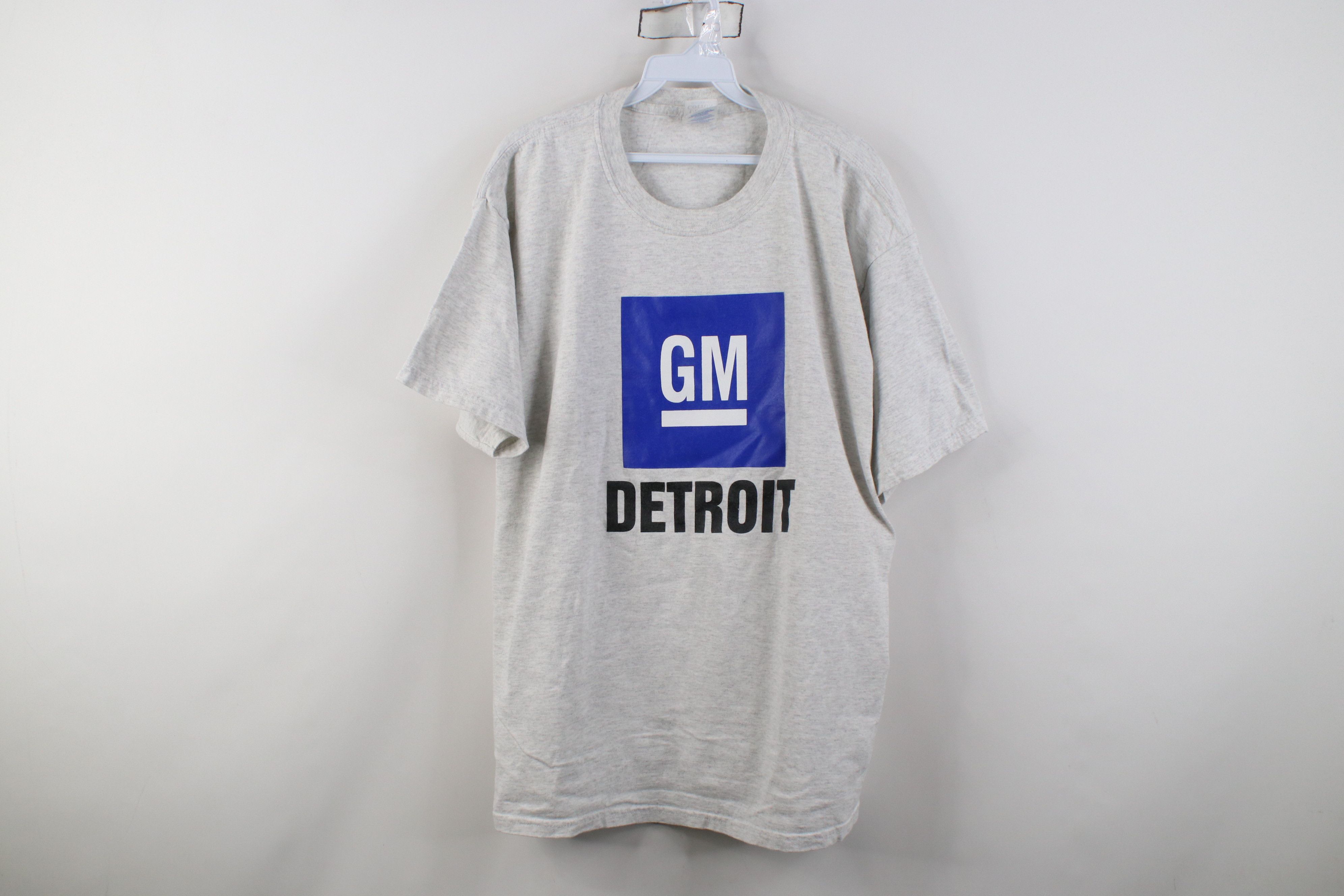 Vintage Vintage 90s GM General Motors Detroit Short Sleeve T-Shirt Size US XL / EU 56 / 4 - 1 Thumbnail