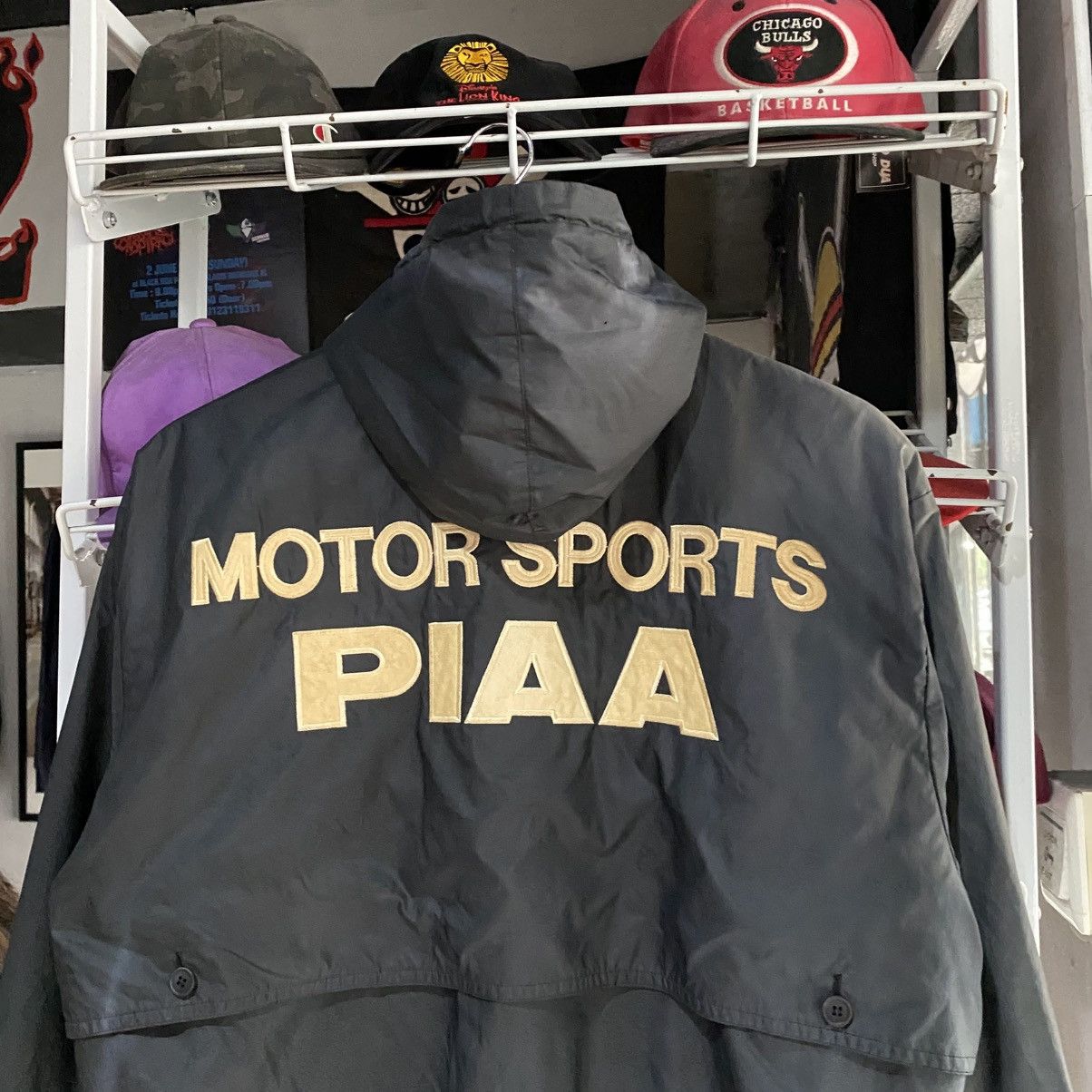 Japanese Brand 🔥🔥Vintage PIAA Motorsport Racing Hooded Jacket Size US M / EU 48-50 / 2 - 4 Thumbnail