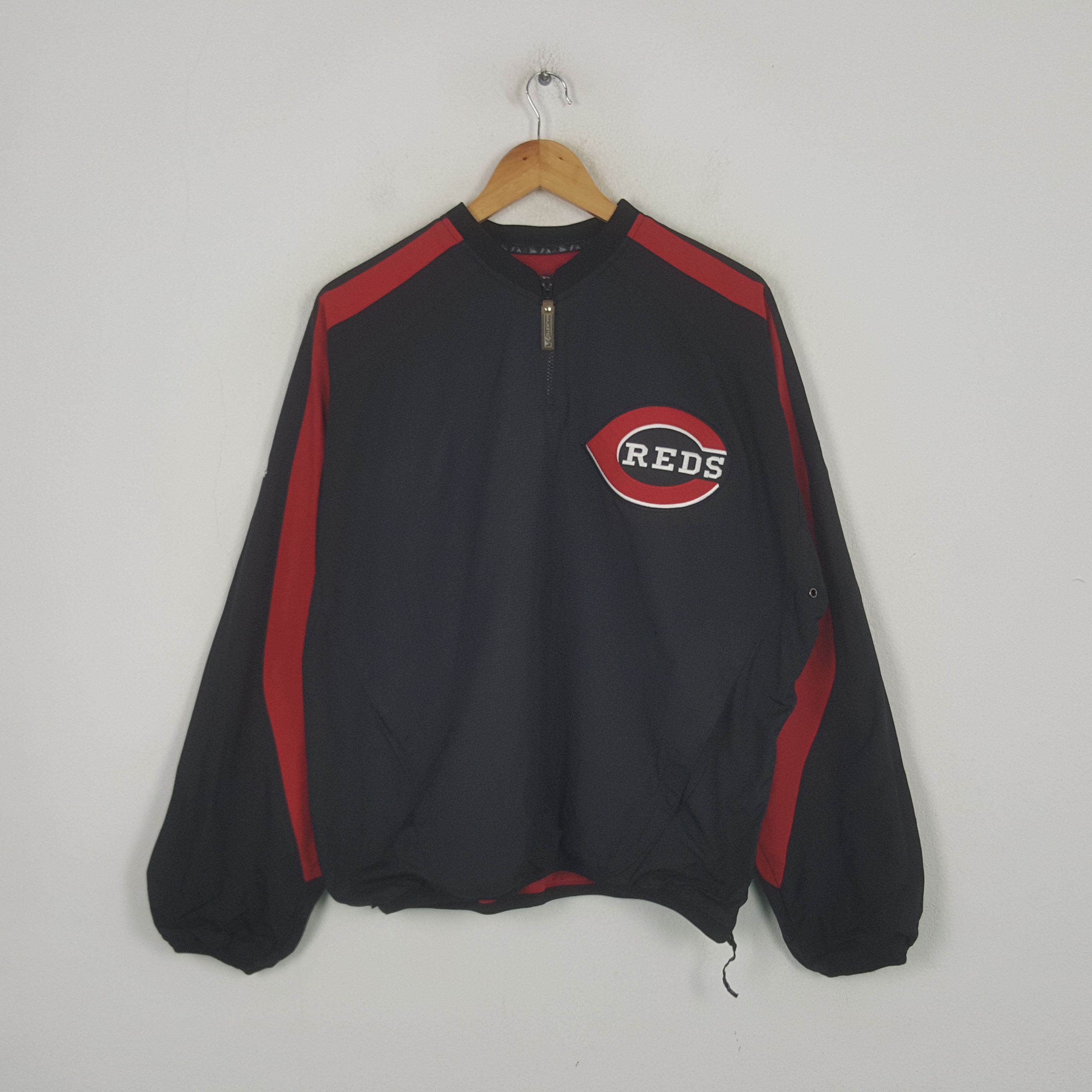 MLB Vintage Cincinnati Reds MLB Baseball Team Sweatshirt RR29 Size US XL / EU 56 / 4 - 1 Thumbnail