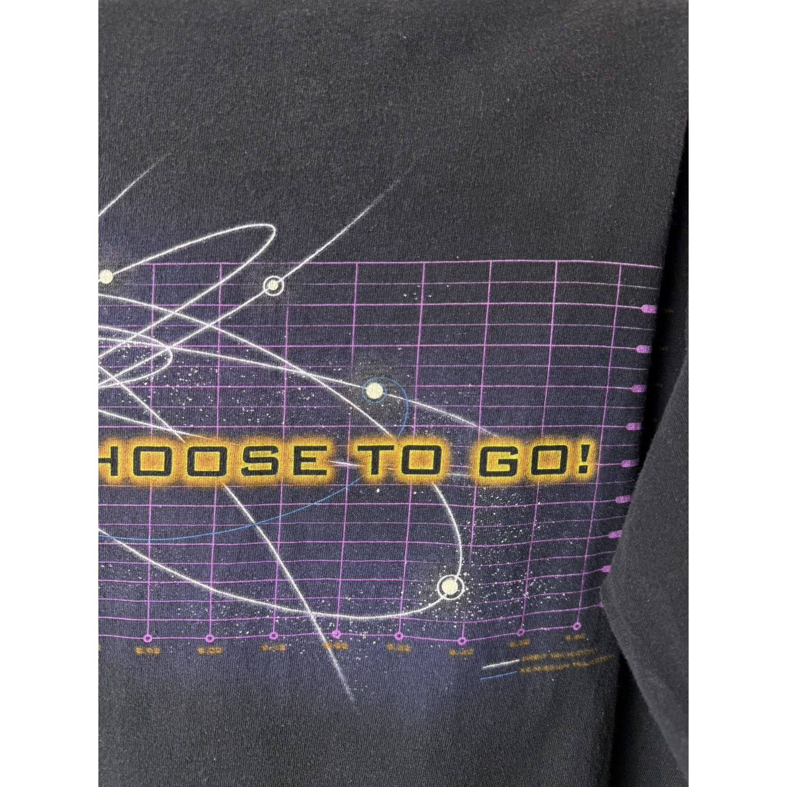 Disney Vintage 1990’s Vintage Mission Space Disney T Shirt Size US M / EU 48-50 / 2 - 11 Thumbnail