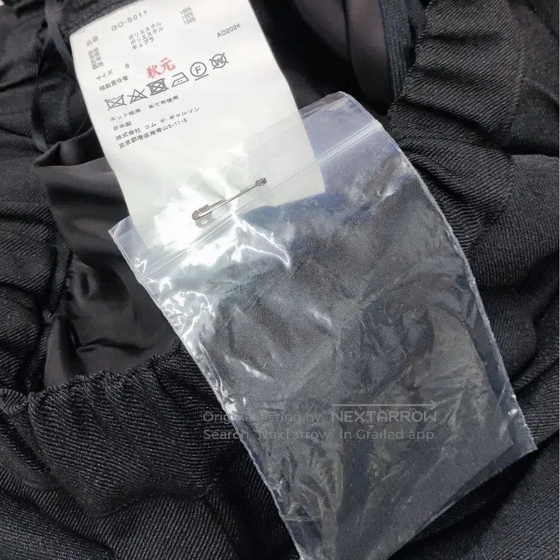 Comme des Garcons Comme Des Garcons size S Main Layer Triple Pleated Skirt Size 23" - 7 Thumbnail