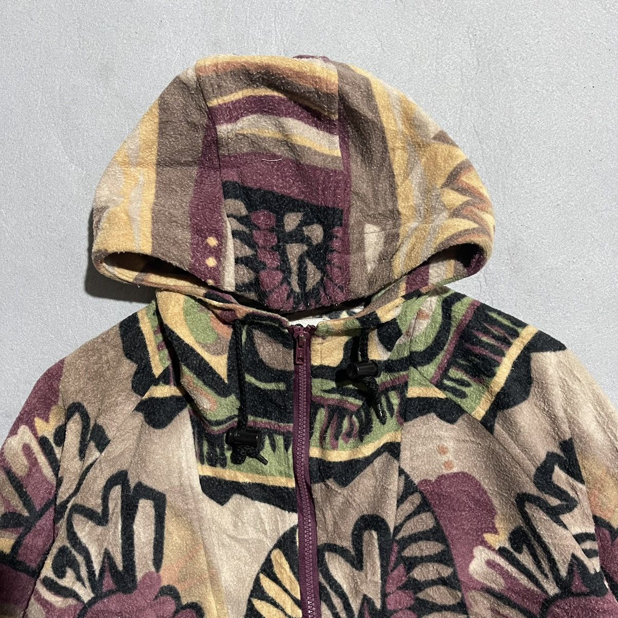 Vintage Vintage Board Magic Abstract Pattern Fleece Pullover Hoodie Size US M / EU 48-50 / 2 - 2 Thumbnail