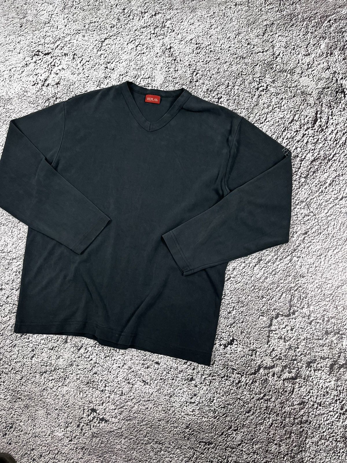 Replay Vintage Y2K Replay washed sweatshirt 00s streetwear Size US L / EU 52-54 / 3 - 3 Thumbnail