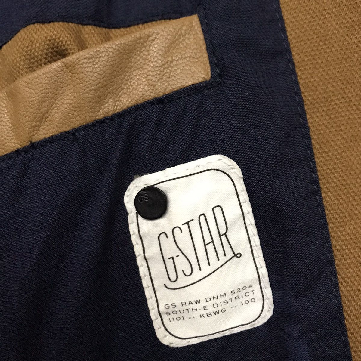 G-Star G-Star Raw Brown Leather Jacket Size US M / EU 48-50 / 2 - 8 Thumbnail