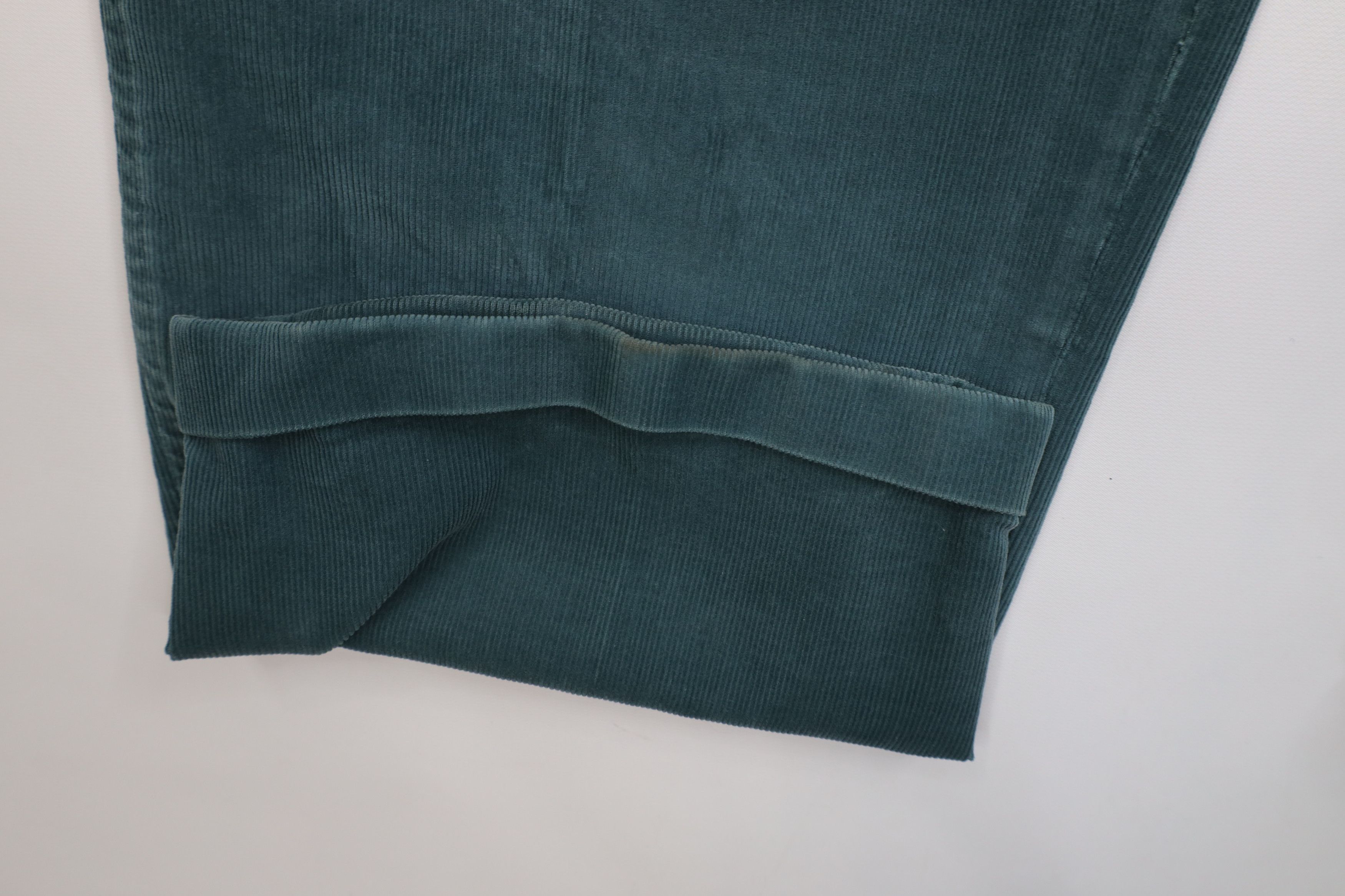 Vintage 70s Lands End Wide Leg Corduroy Chino Pants USA