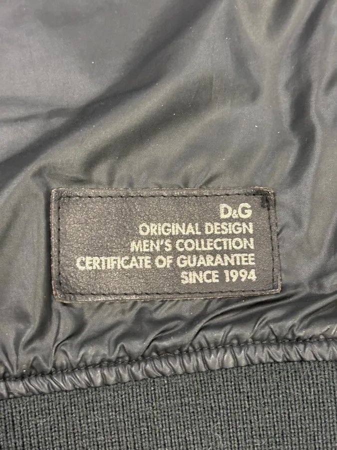Dolce & Gabbana AW2006 Dolce & Gabbana Black Mafia Bomber Jacket Size US M / EU 48-50 / 2 - 8 Thumbnail