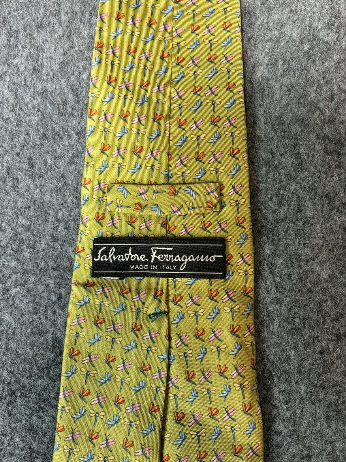 Salvatore Ferragamo Salvatore Ferragamo Silk Tie (Made in Italy) Size ONE SIZE - 2 Thumbnail
