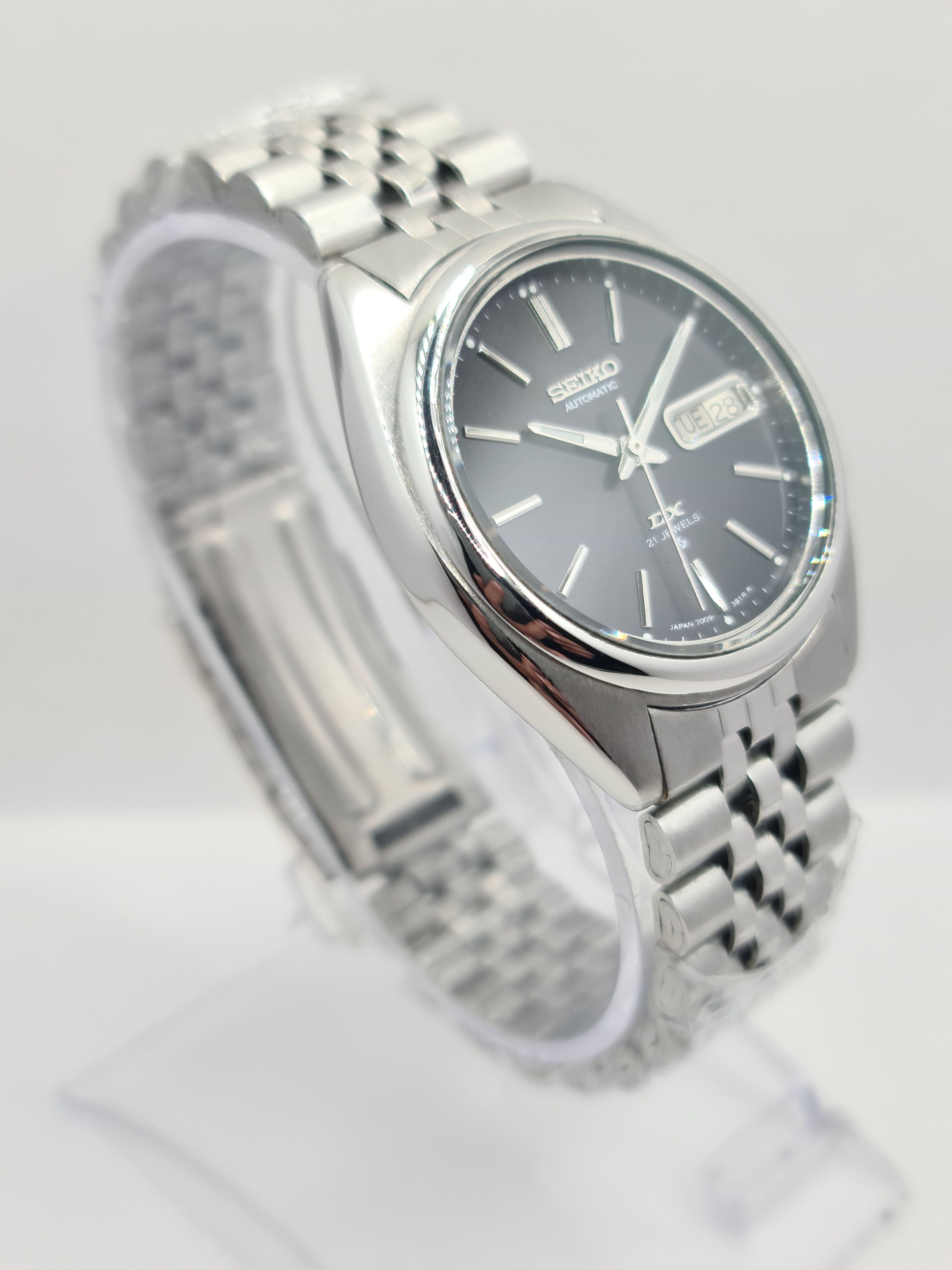 Seiko × Vintage Seiko Automatic Wrist Watch 17Jewels Day/Date Japan Size 36 - 3 Thumbnail