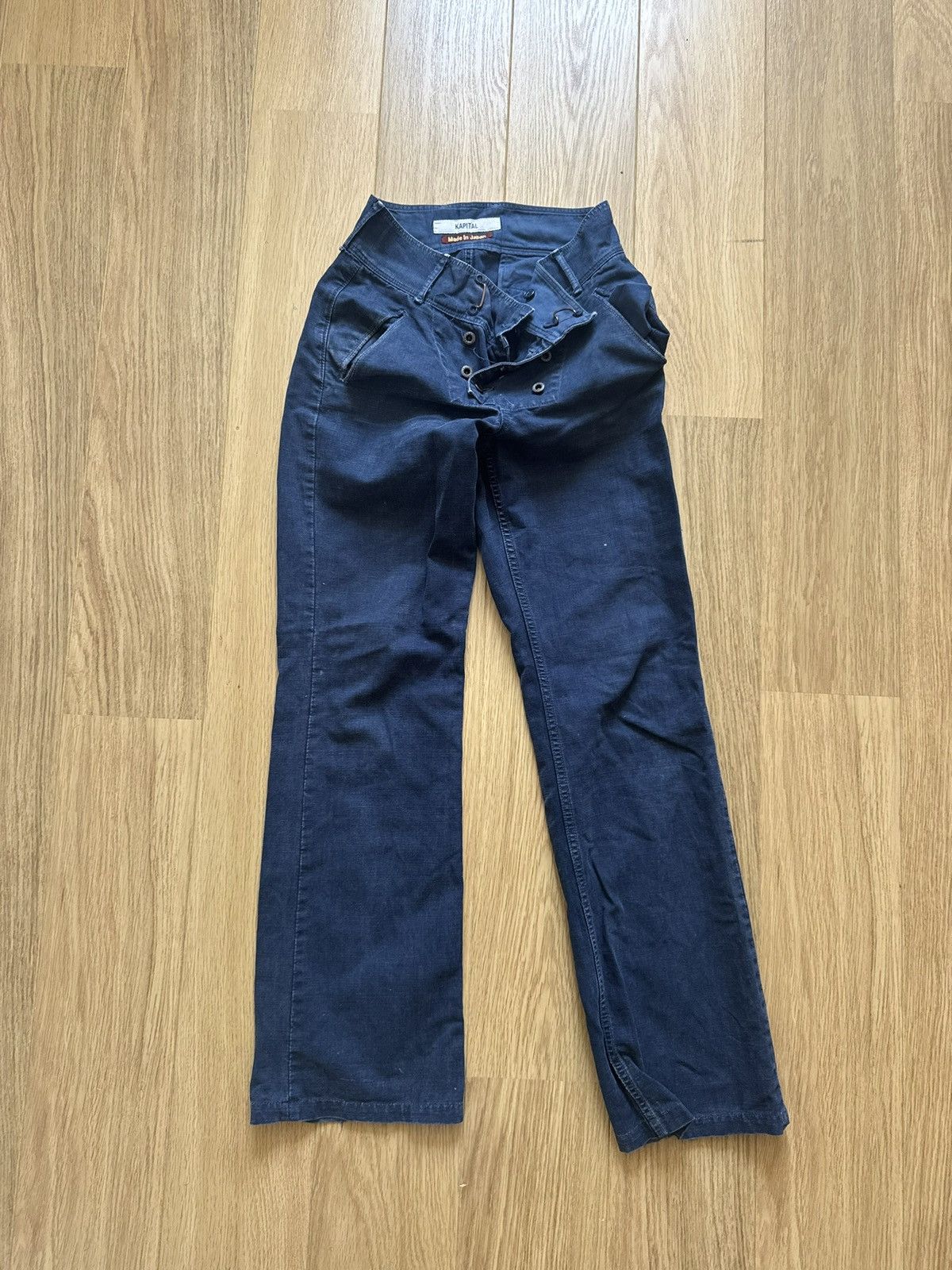 希少 KAPITAL NAVY Sailor shirts キャピタル Kapital Sailor | Grailed