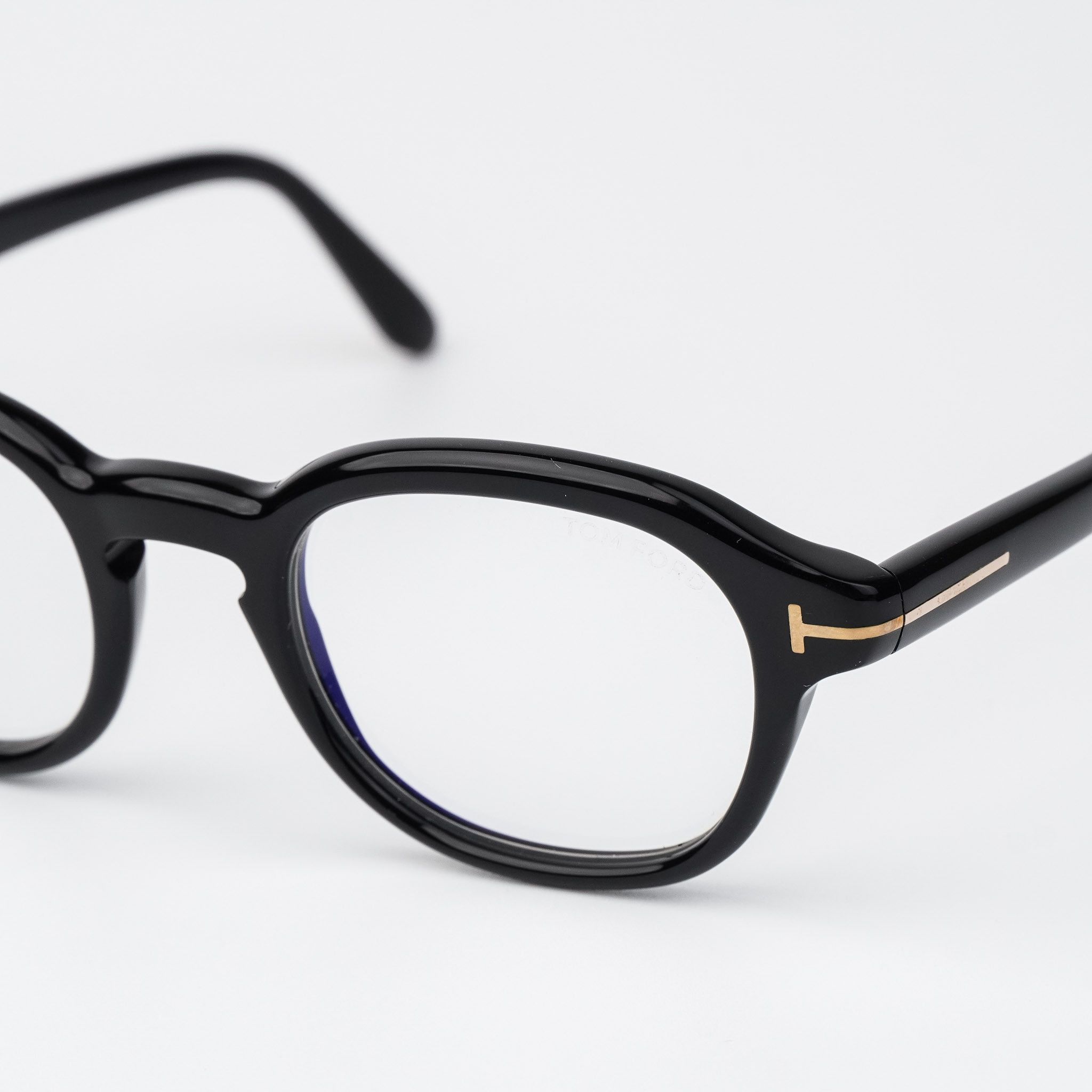 Tom Ford Tom Ford Men Eyeglasses Round FT5871-B 001 NEW AUTHENTIC Size ONE SIZE - 5 Thumbnail