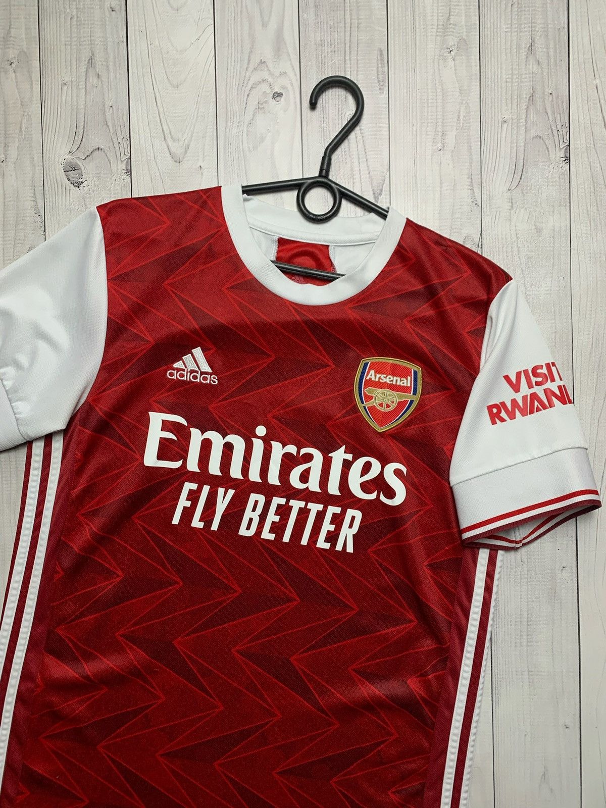 Adidas × Vintage Vintage Arsenal soccer jersey size M adidas red Size US M / EU 48-50 / 2 - 2 Thumbnail