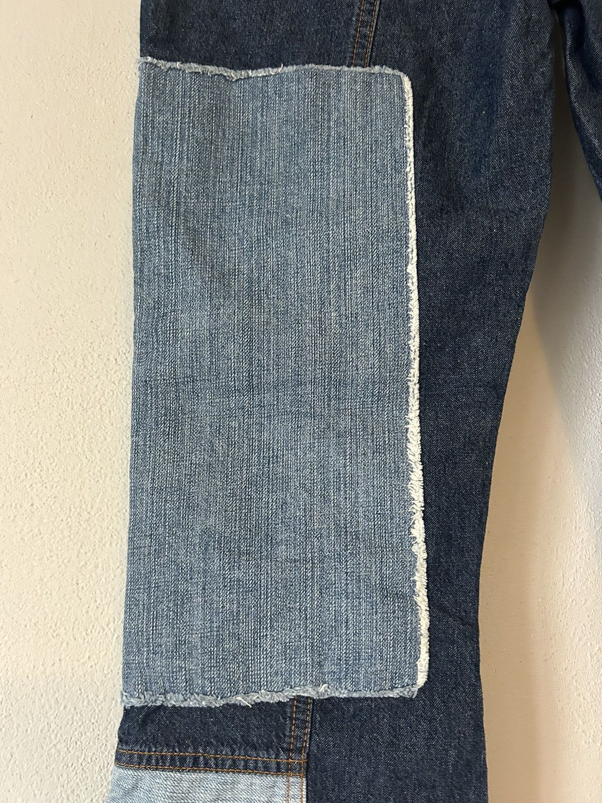Dolce & Gabbana D&G Dolce & Gabbana Patchwork Star and Stripe Jeans Size US 30 / EU 46 - 12 Thumbnail
