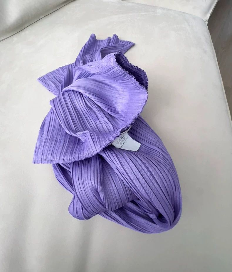 Issey Miyake Issey Miyake Purple trousers Size 25" / US 0 / IT 36 - 2 Thumbnail