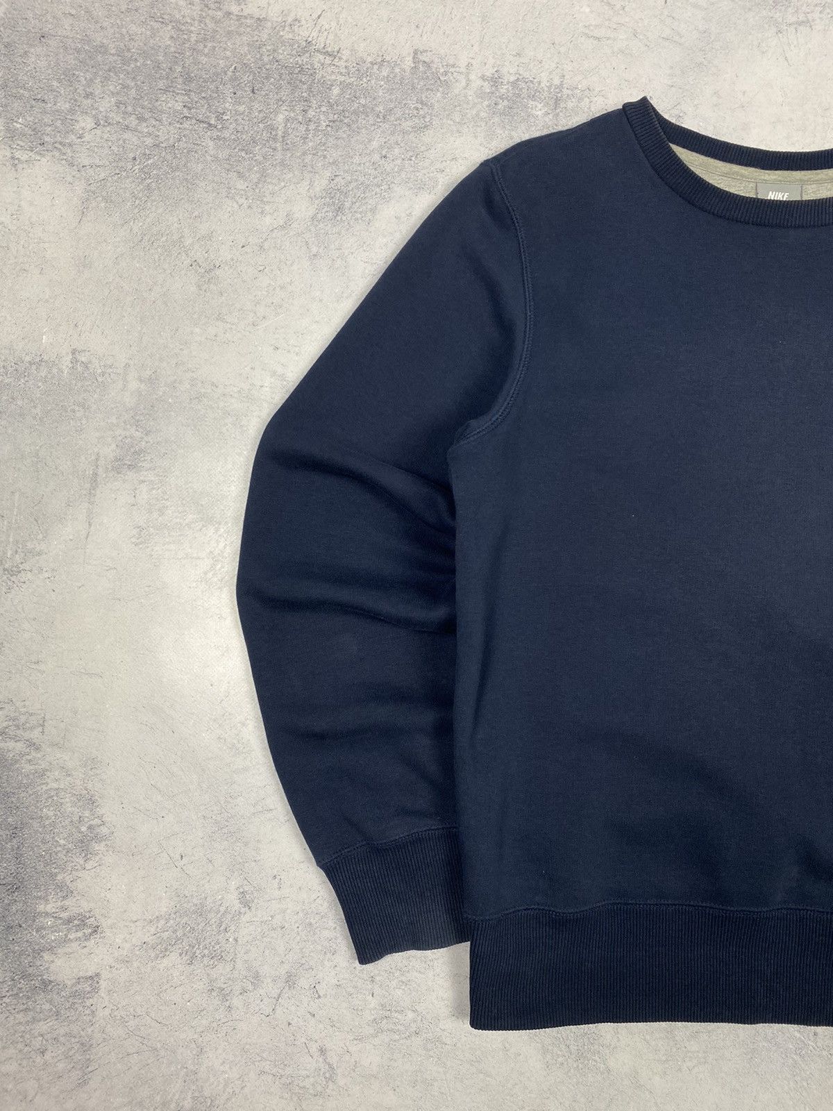 Nike Vintage 00s Nile Swoosh y2k Drill Sweatshirt Blue men’s Size US S / EU 44-46 / 1 - 3 Thumbnail