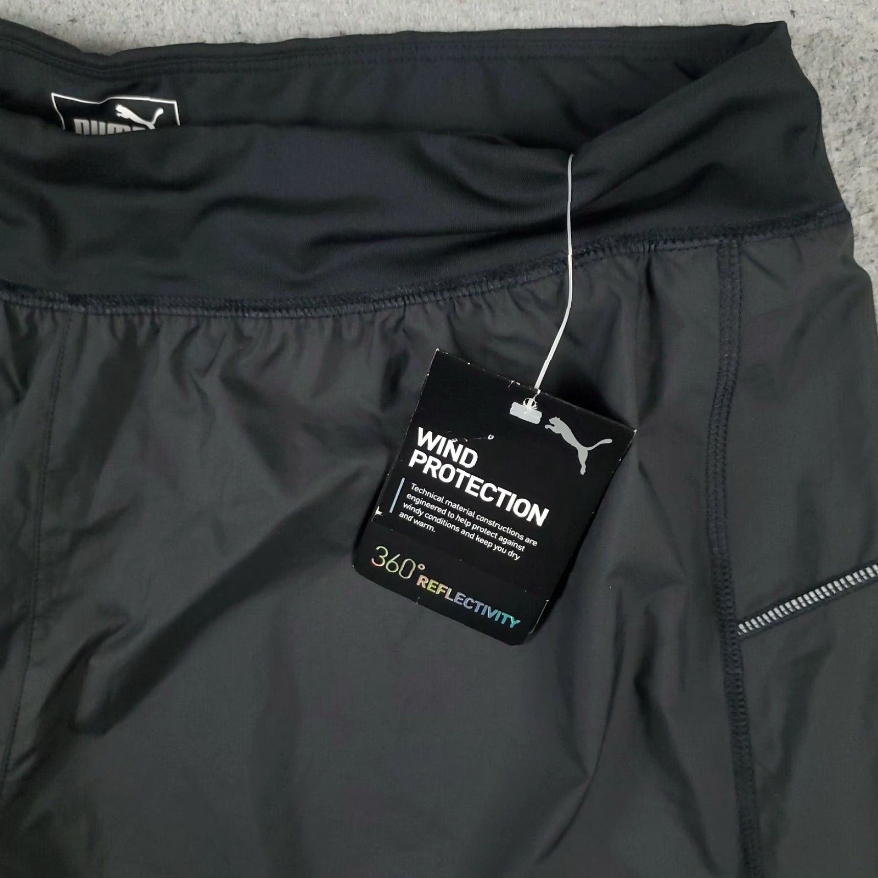 Puma PUMA Brand Shorts Womens XL Black Active Running Jogging Training Ladies Athletic Style Size 40" / US 18 - 3 Thumbnail