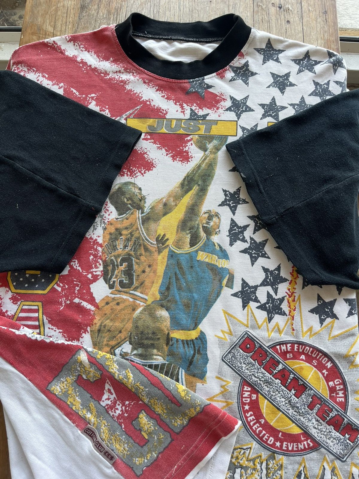 NBA × Vintage Vintage USA DREAM TEAM The Evolution Game Basketball (AOP) Size US XL / EU 56 / 4 - 10 Thumbnail