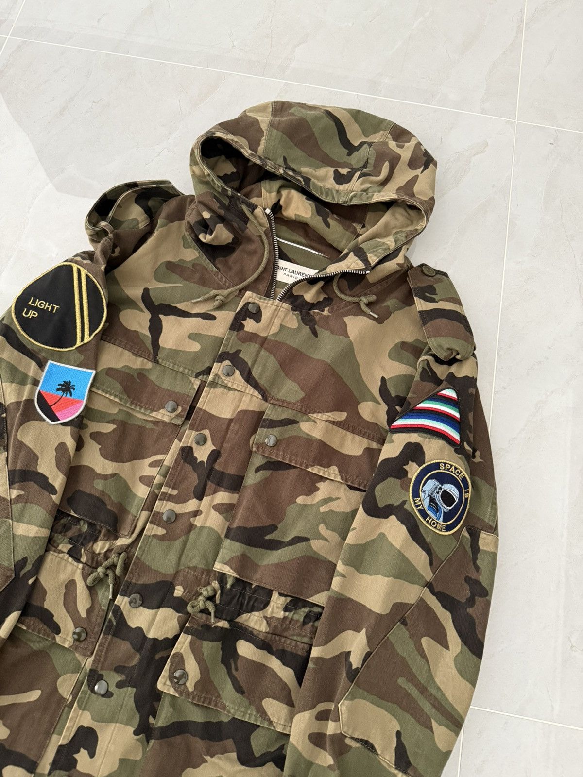 Saint Laurent Paris Saint Laurent Paris SS16 Rocket Parka Sz.52 Size US L / EU 52-54 / 3 - 4 Thumbnail