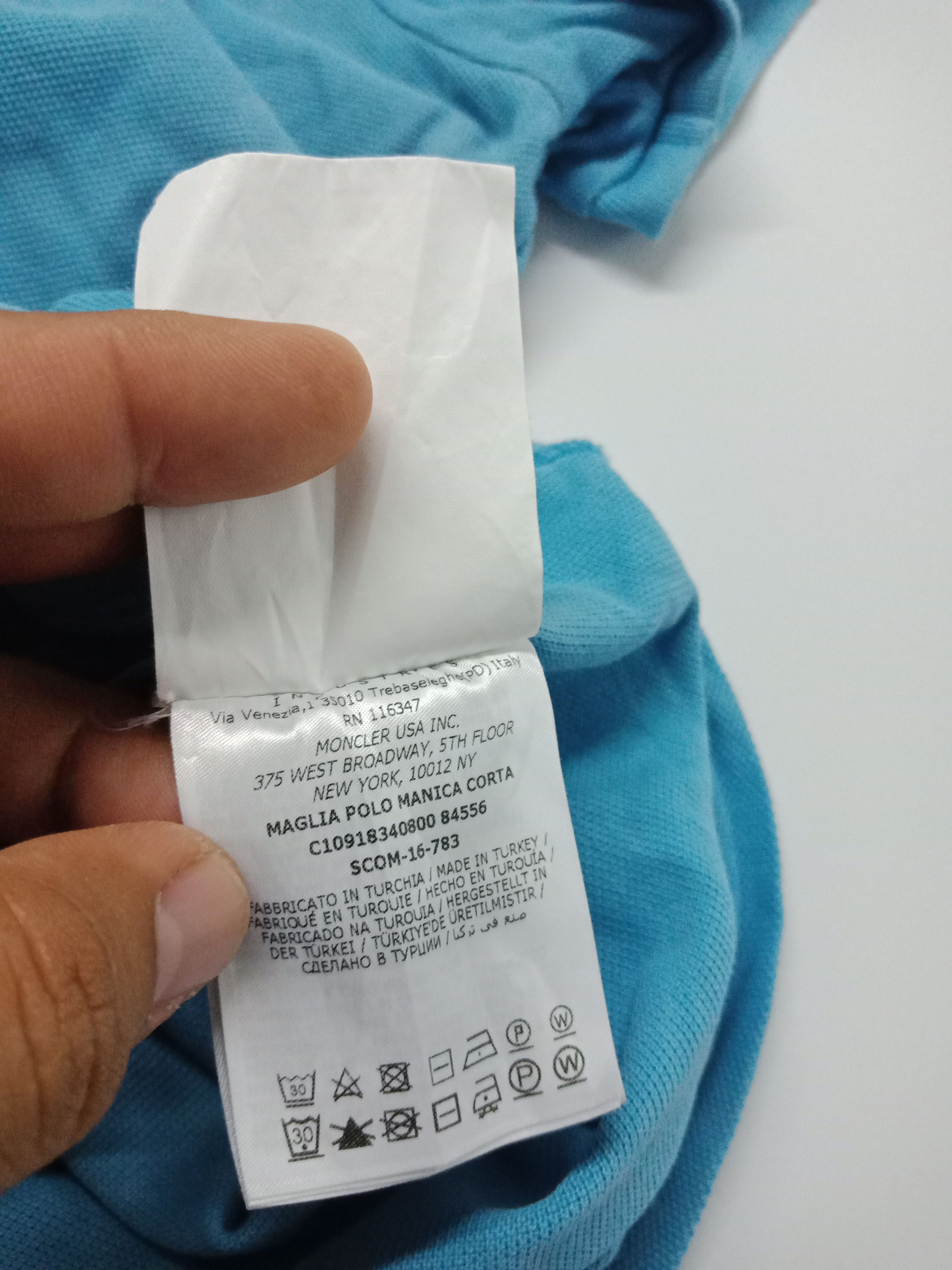 Moncler Moncler Polo #D Size US L / EU 52-54 / 3 - 9 Thumbnail