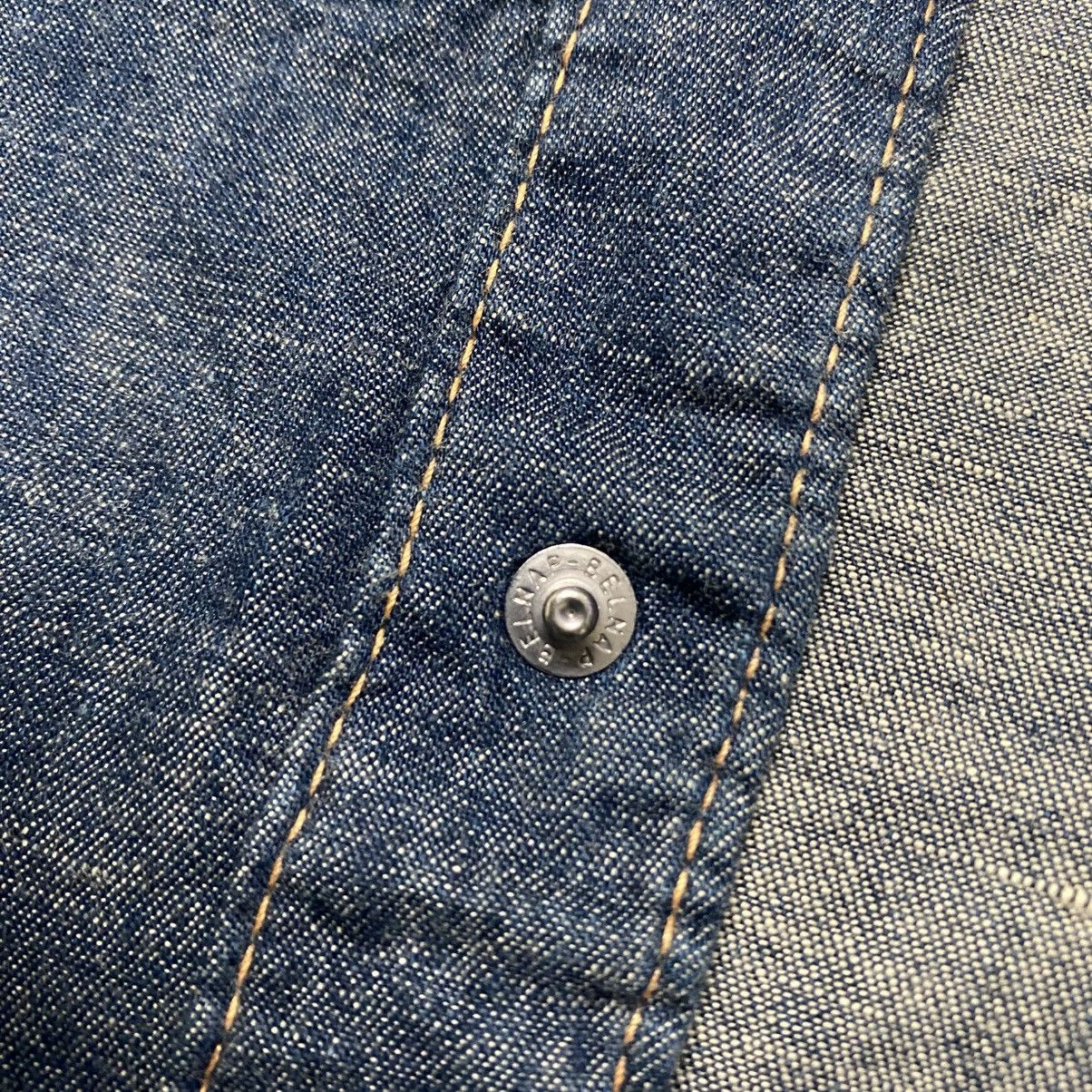 45rpm Made in Indigo Western Denim Shirt Size US XS / EU 42 / 0 - 14 Thumbnail