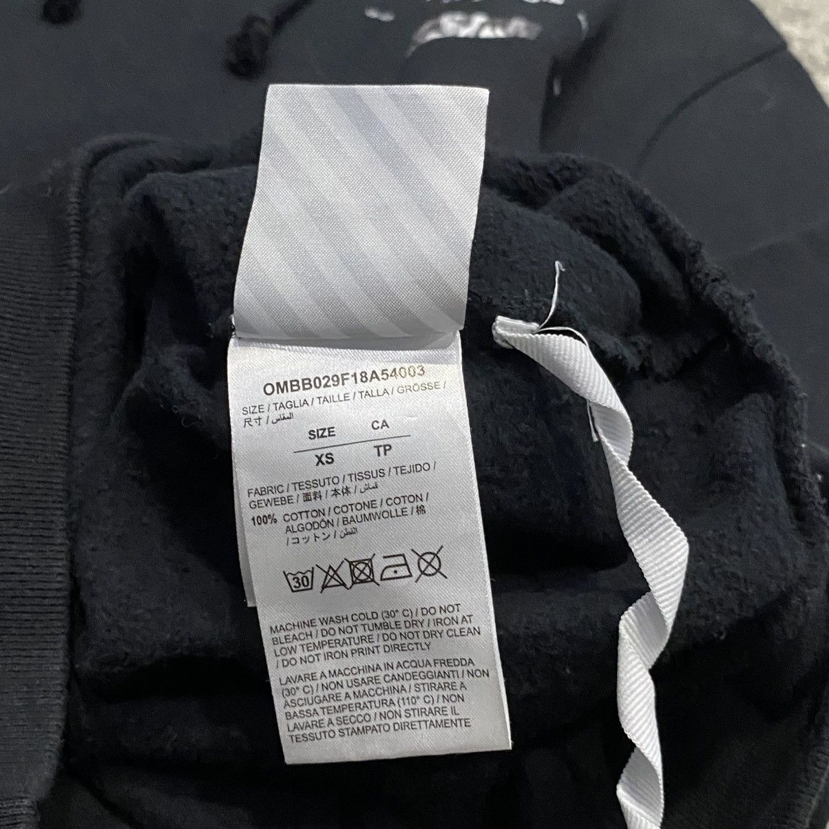 Off-White Off White Black Pullover Hoodie Size US XS / EU 42 / 0 - 2 Thumbnail