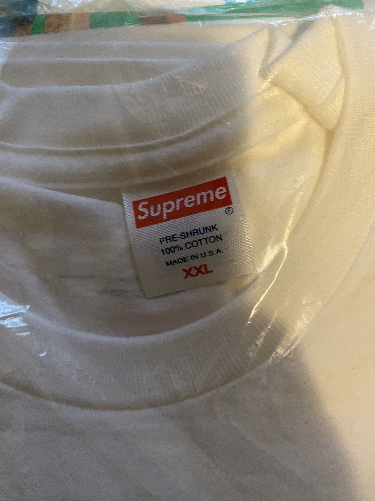 Supreme GreenScreen Tee White Size XXL Mark Leckey