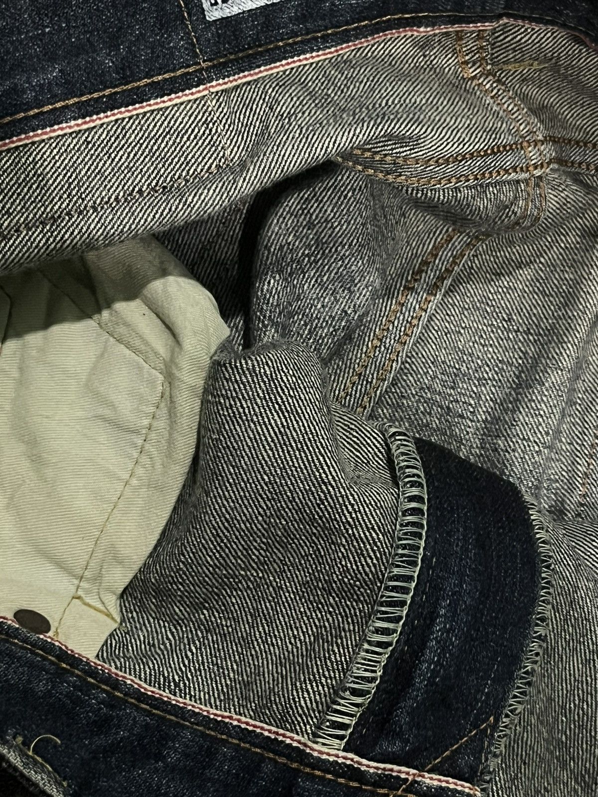 Edwin Edwin 505 “Mission” Series Wide Straight Leg Selvedge Jeans Size US 34 / EU 50 - 14 Thumbnail