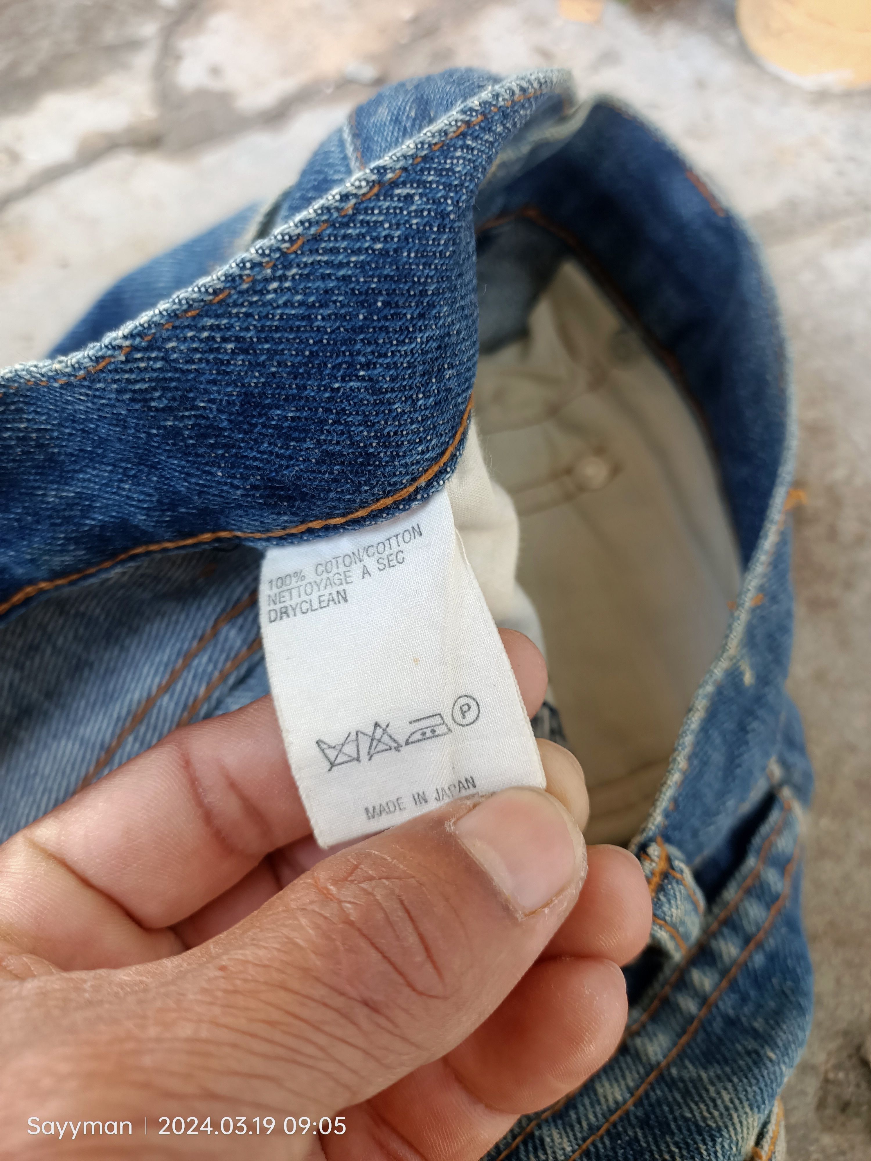 A.P.C. 💢 Selvedge Vintage A.P.C Faded Blue Jeans Size US 28 / EU 44 - 11 Thumbnail