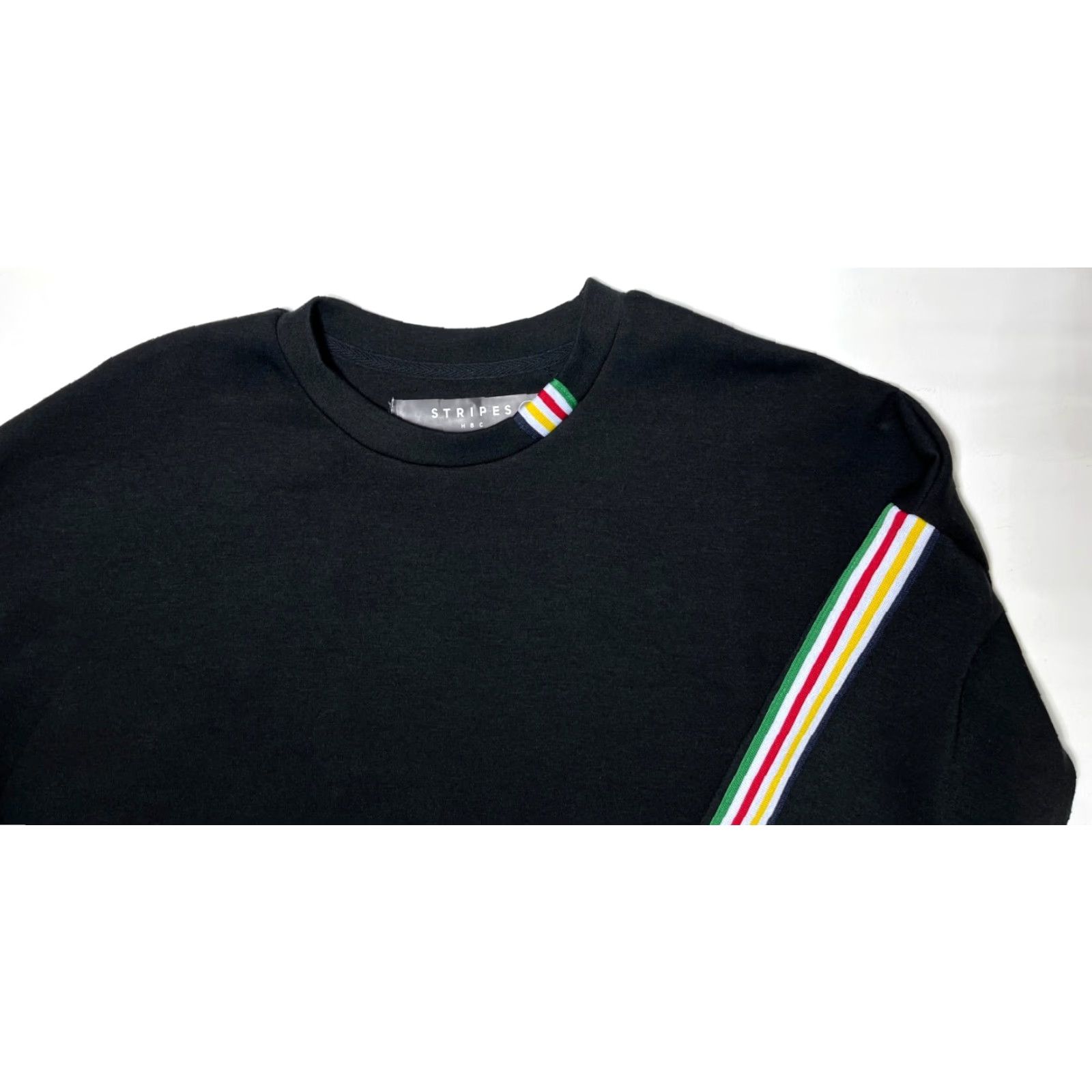 Vintage HBC Stripes Women's Long Sleeve Crewneck Pullover Shirt XS? (Original size S) Black Size S / US 4 / IT 40 - 4 Thumbnail