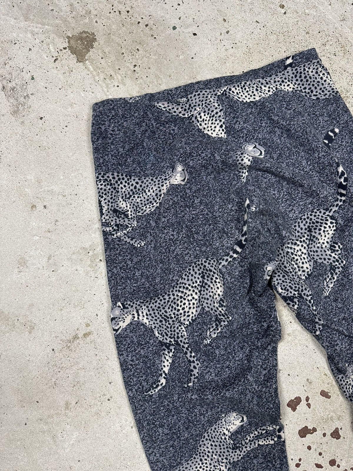 Kenzo × Vintage Vintage 90s Kenzo Jungle Gepard Print Animal Pants Leggins Size 32" / US 10 / IT 46 - 13 Thumbnail