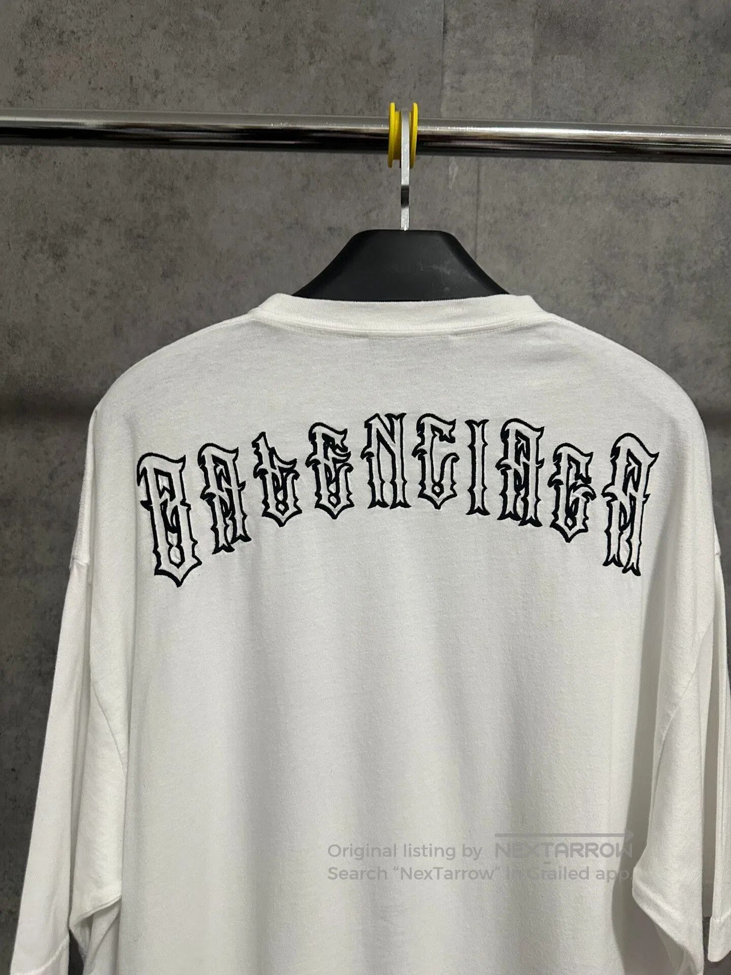 Balenciaga balenciaga short sleeve t-shirt with logo. Size US S / EU 44-46 / 1 - 2 Thumbnail