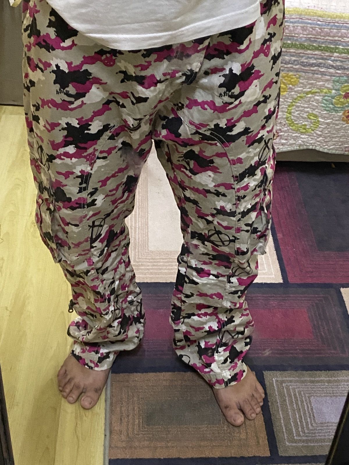 PPFM 🔥 PPFM ANARCHY CAMO CARGO FLEX 3QUARTER PANT Size US 32 / EU 48 - 2 Thumbnail