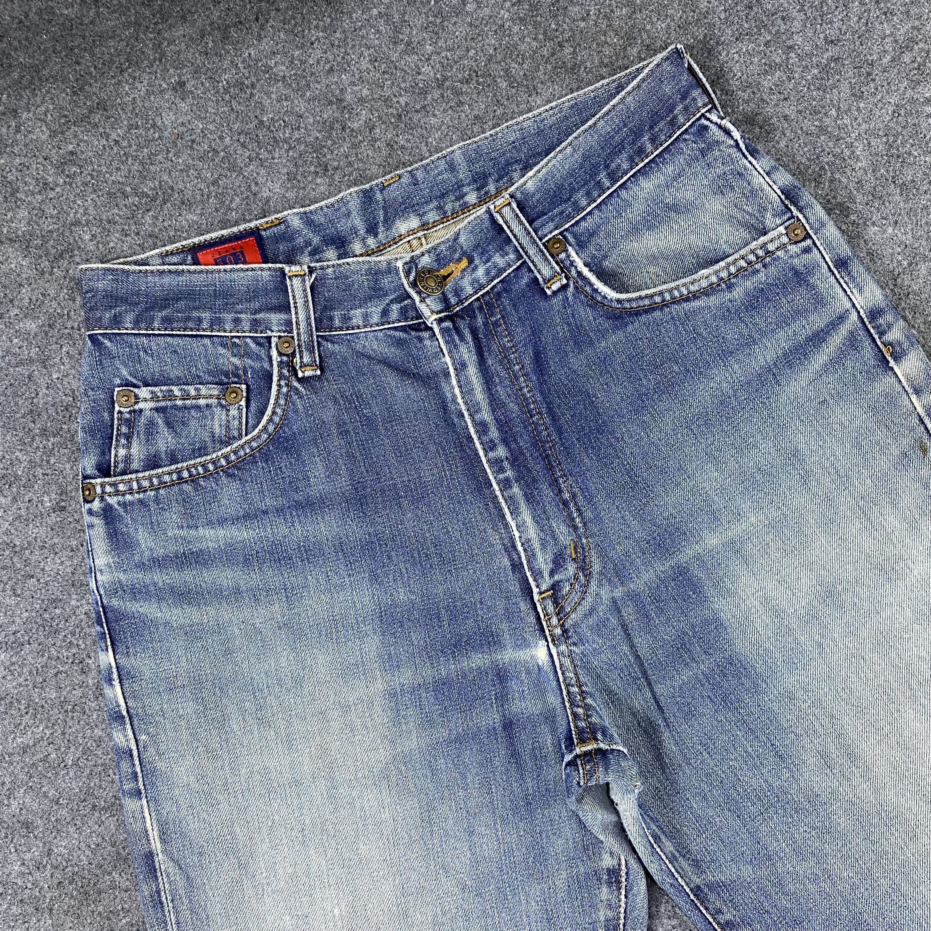 Edwin × If Six Was Nine × Vintage Vintage Edwin 503 Blue Wash Denim-J1177 Size US 30 / EU 46 - 5 Thumbnail