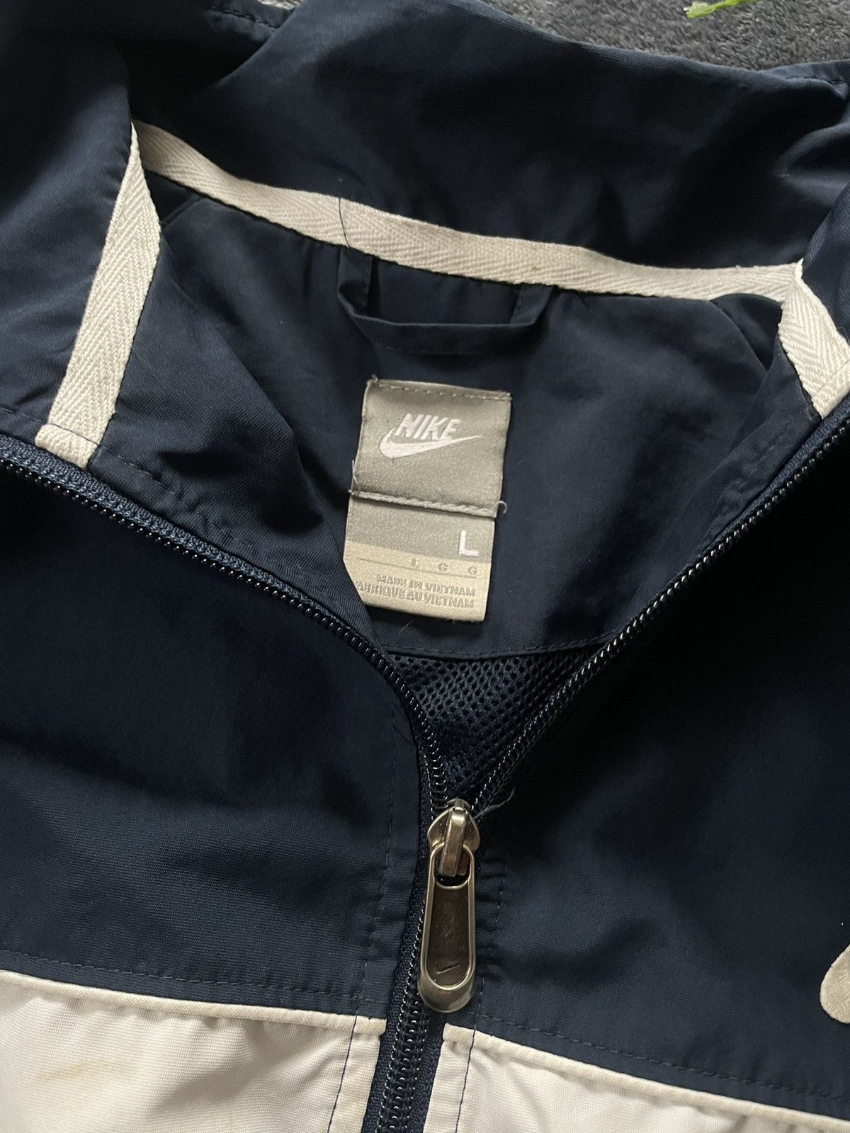 Nike 🤖 NIKE RETRO SWOOSH LOGO Y2K TRACK 90’S JACKET Size US L / EU 52-54 / 3 - 7 Thumbnail