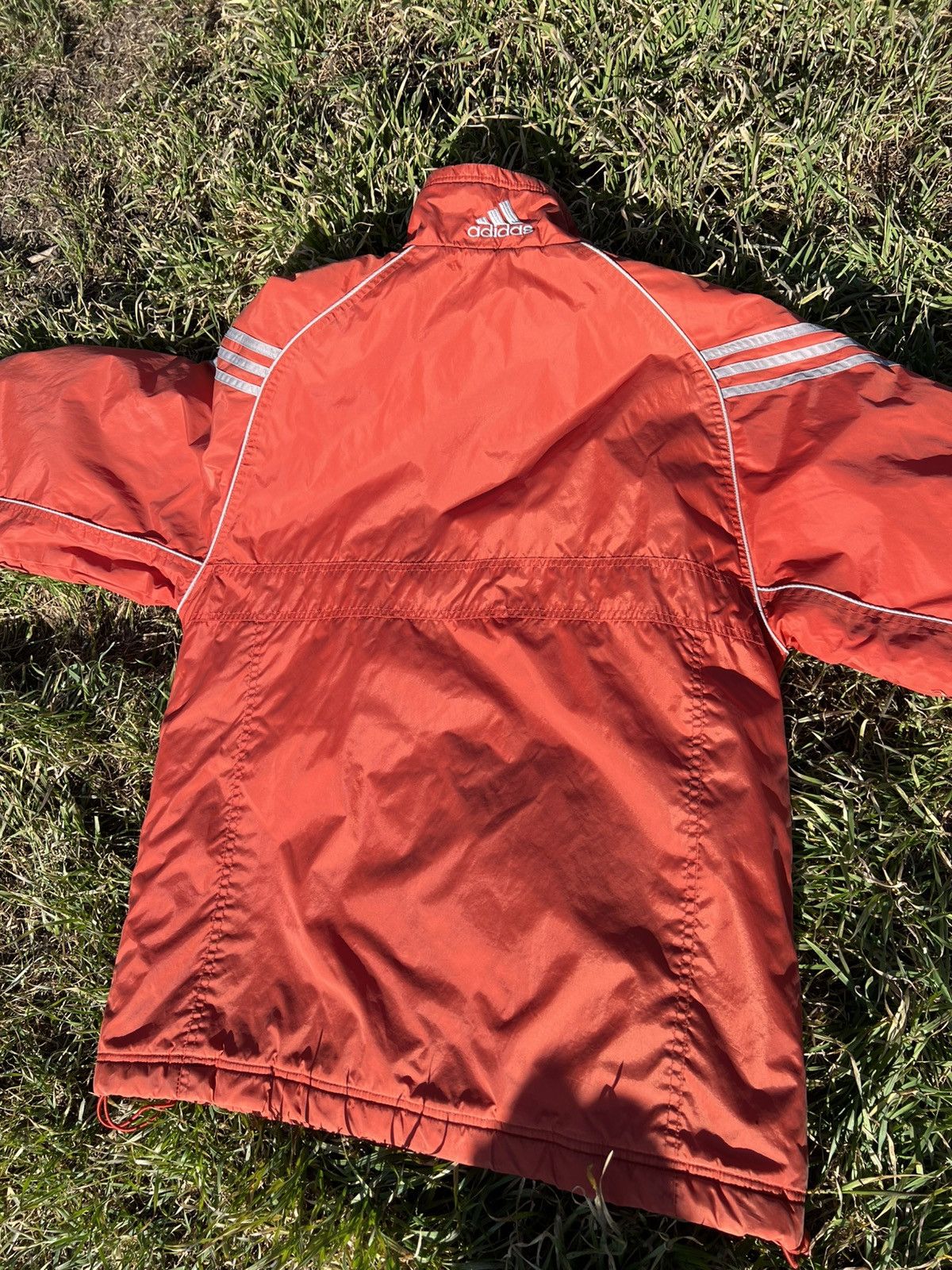 Adidas Vintage Adidas Windbreaker Jacket – Burnt Orange Size S / US 4 / IT 40 - 11 Thumbnail
