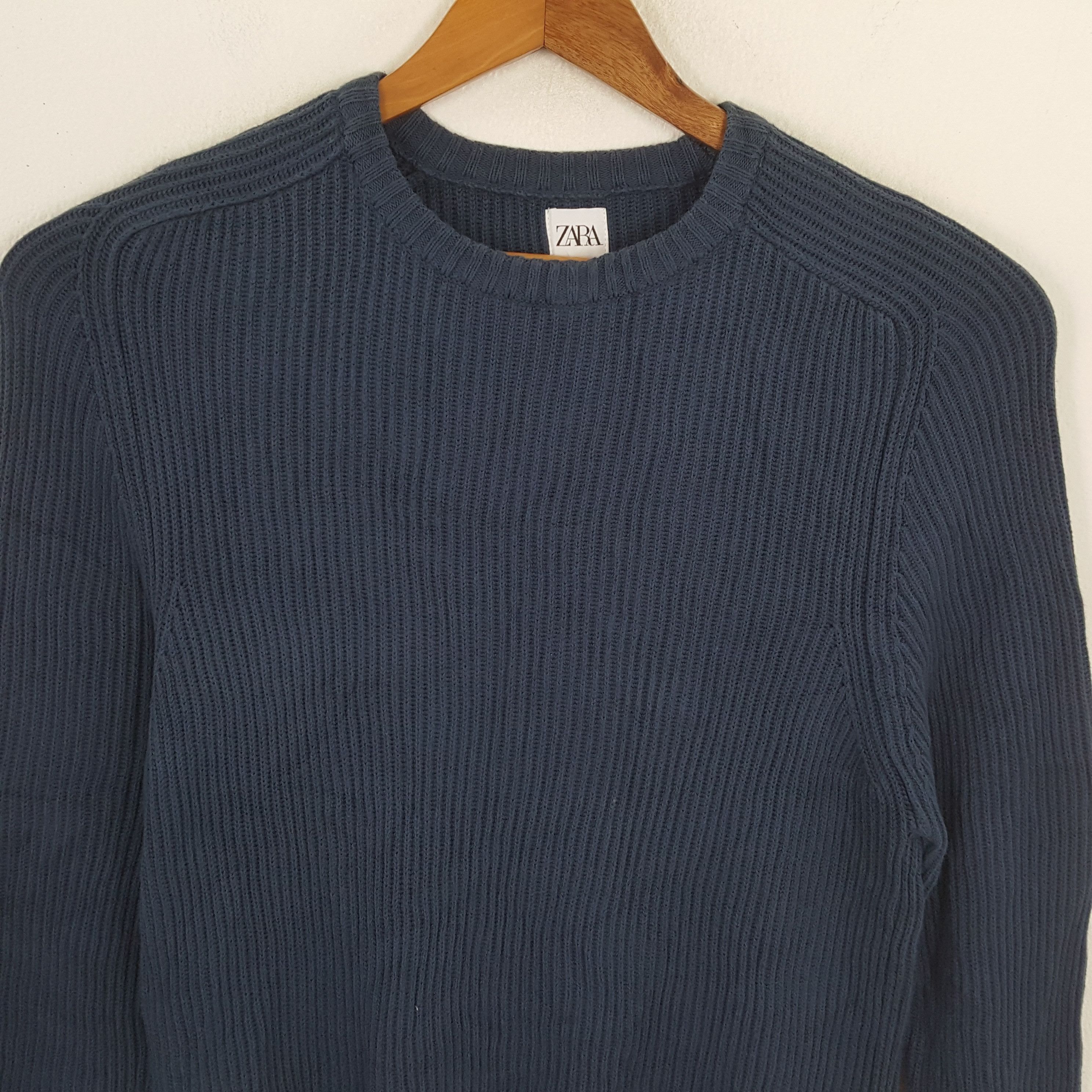 Vintage × Zara Vintage ZARA x SKULLS Japanese Style Custom Knitwear Size US S / EU 44-46 / 1 - 4 Thumbnail