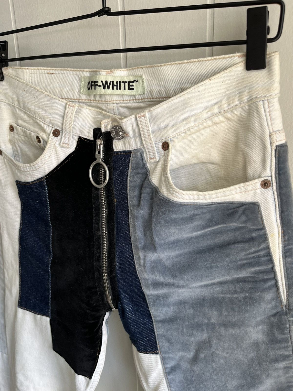 Off-White Off White x Levis Patchwork Vintage Denim Size US 29 - 5 Thumbnail