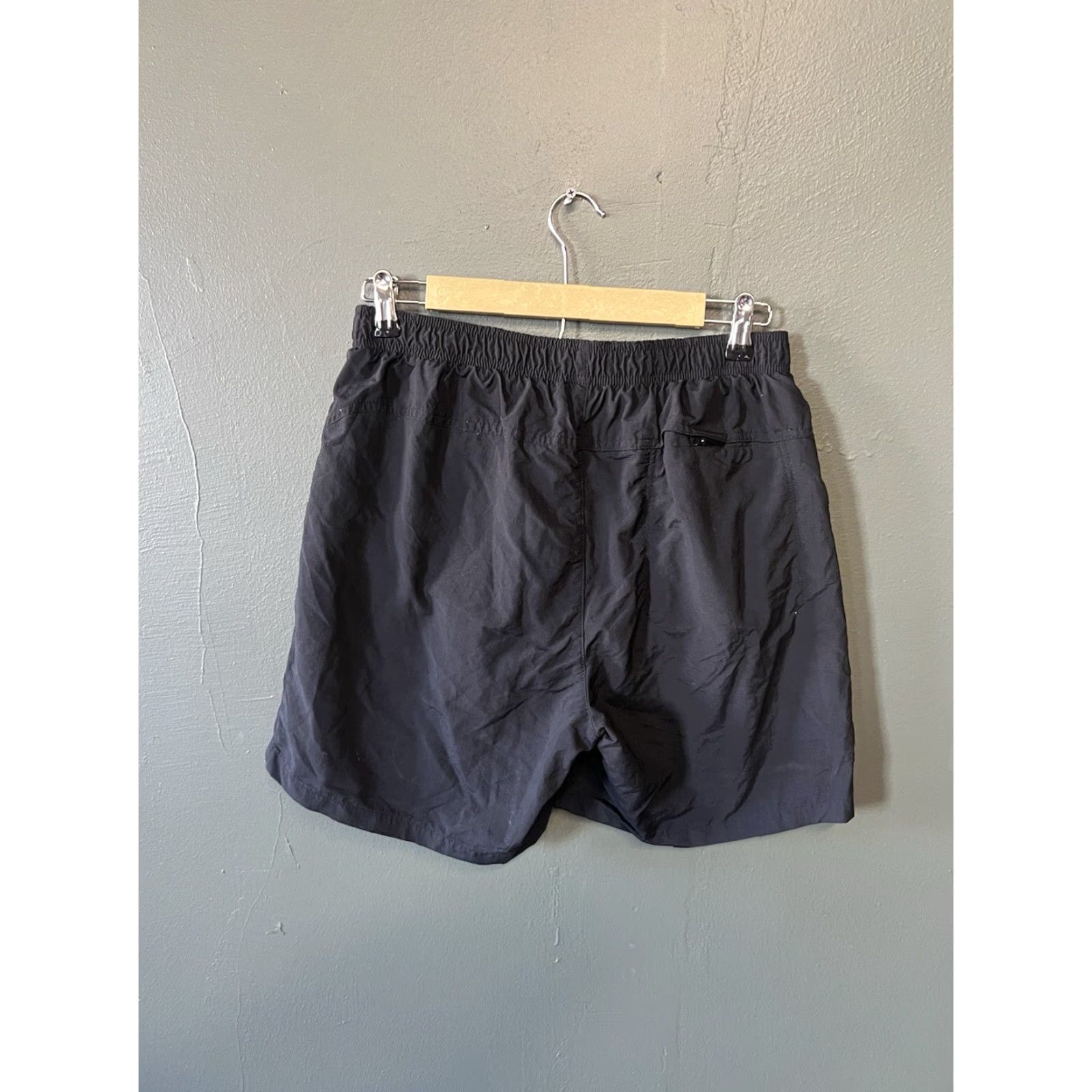 Vintage Columbia Mens Black Nylon Outdoor Swimtrunks Lined Size M Bottom Trunks Men Outdoor Swimwear Size US 31 - 2 Thumbnail