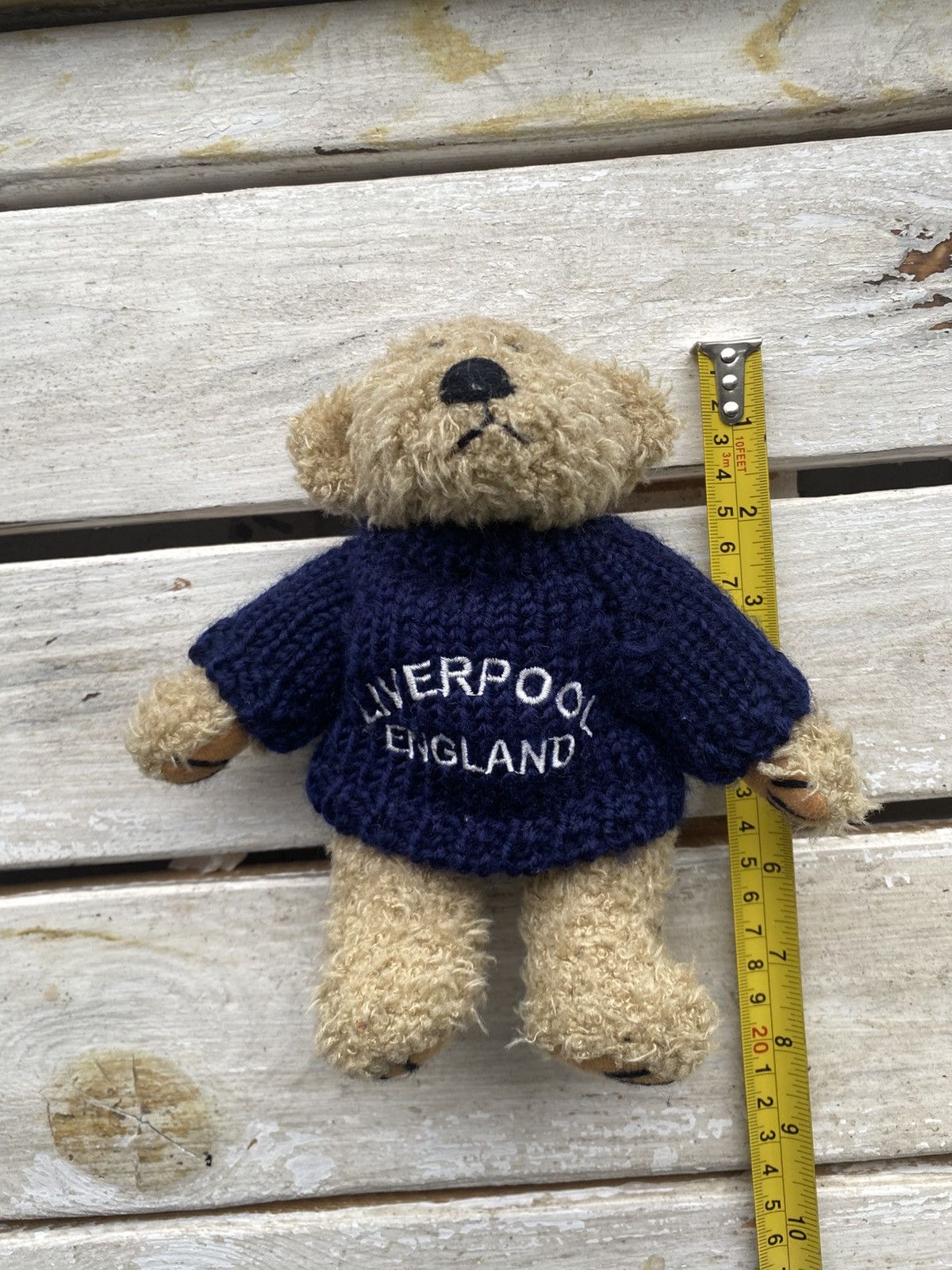 Vintage Vintage 90s Soccer FIFA London Liverpool Teddy Bear Size ONE SIZE - 7 Thumbnail